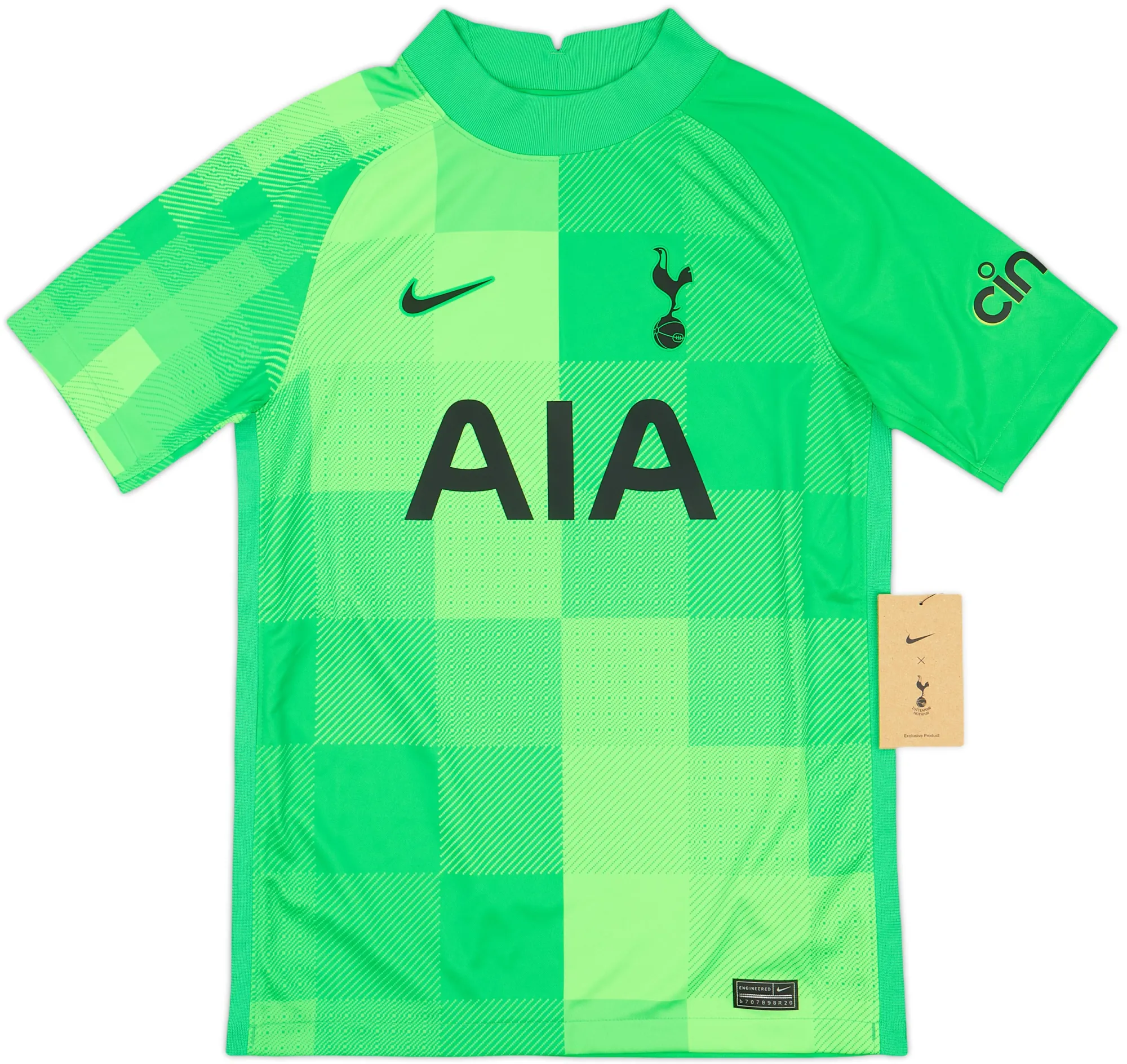 Nike Tottenham Hotspur Boys LS Goalkeeper Home Shirt 2021/22