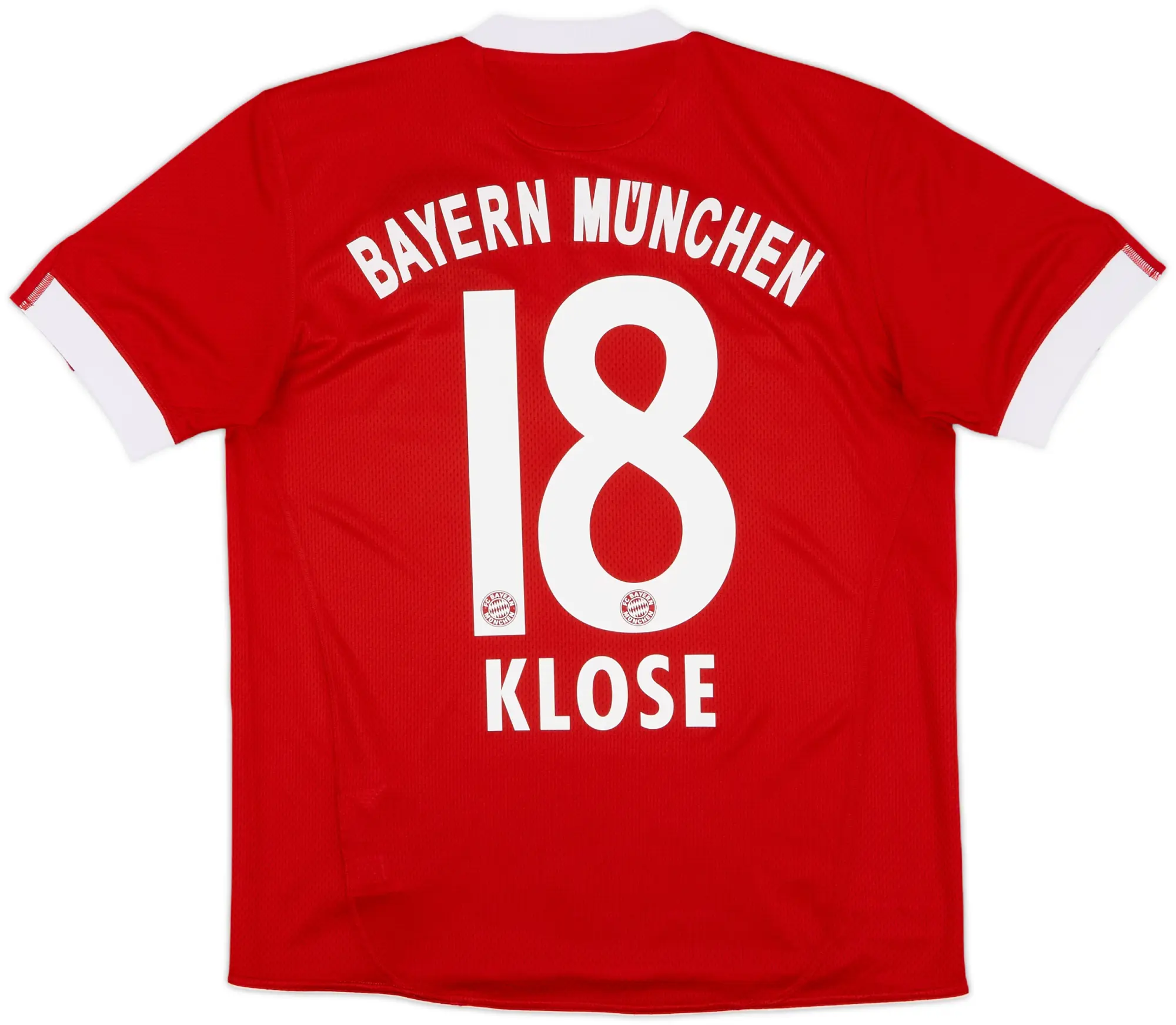 adidas Bayern Munich Boys SS Home Shirt 2009/10
