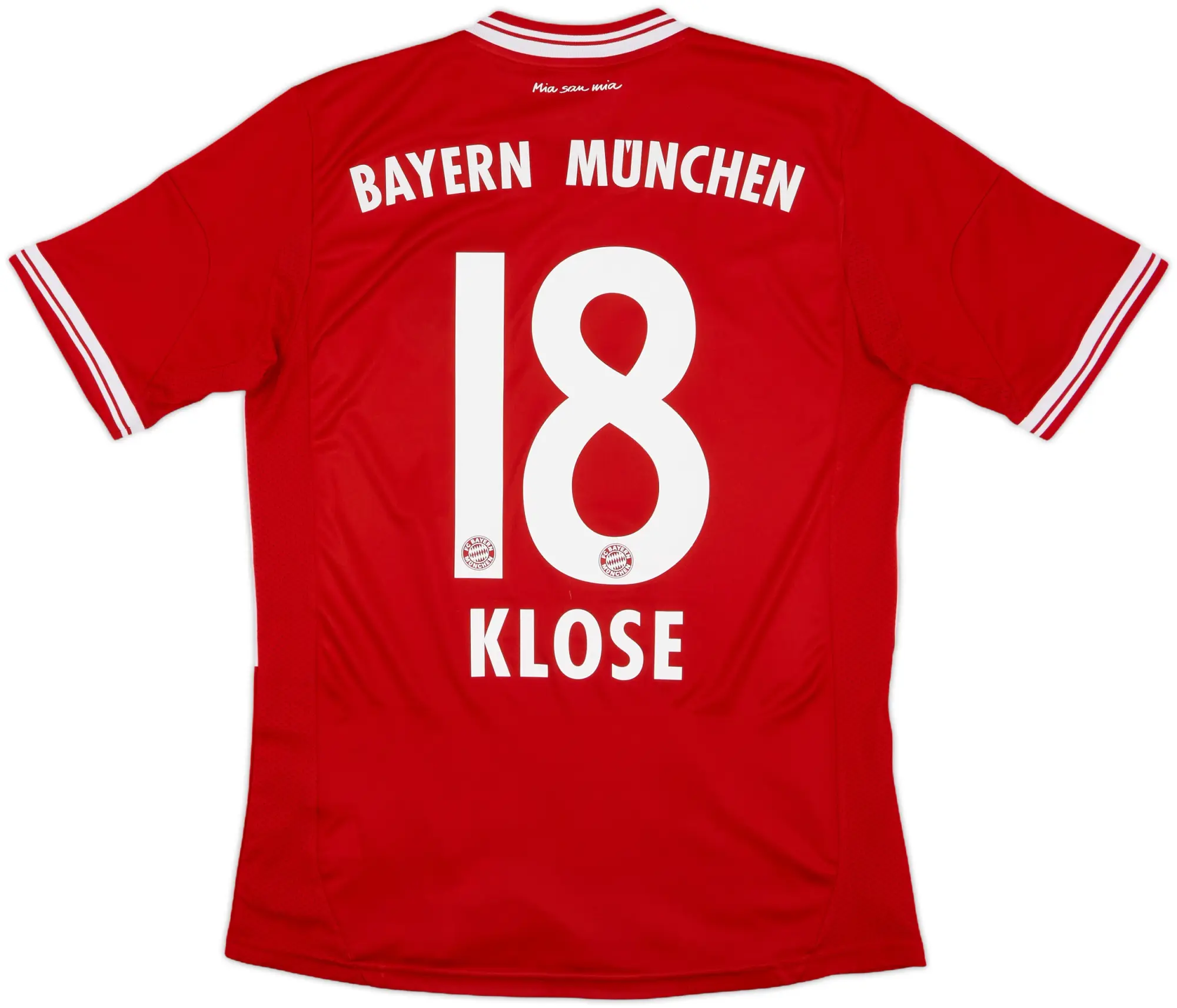 adidas Bayern Munich Boys SS Home Shirt 2013/14