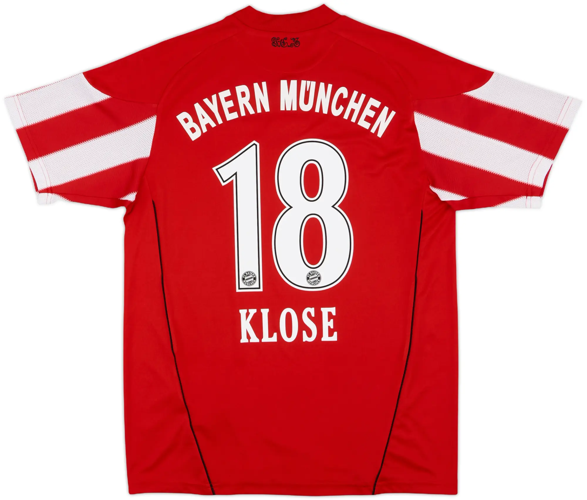 adidas Bayern Munich Boys SS Home Shirt 2010/11