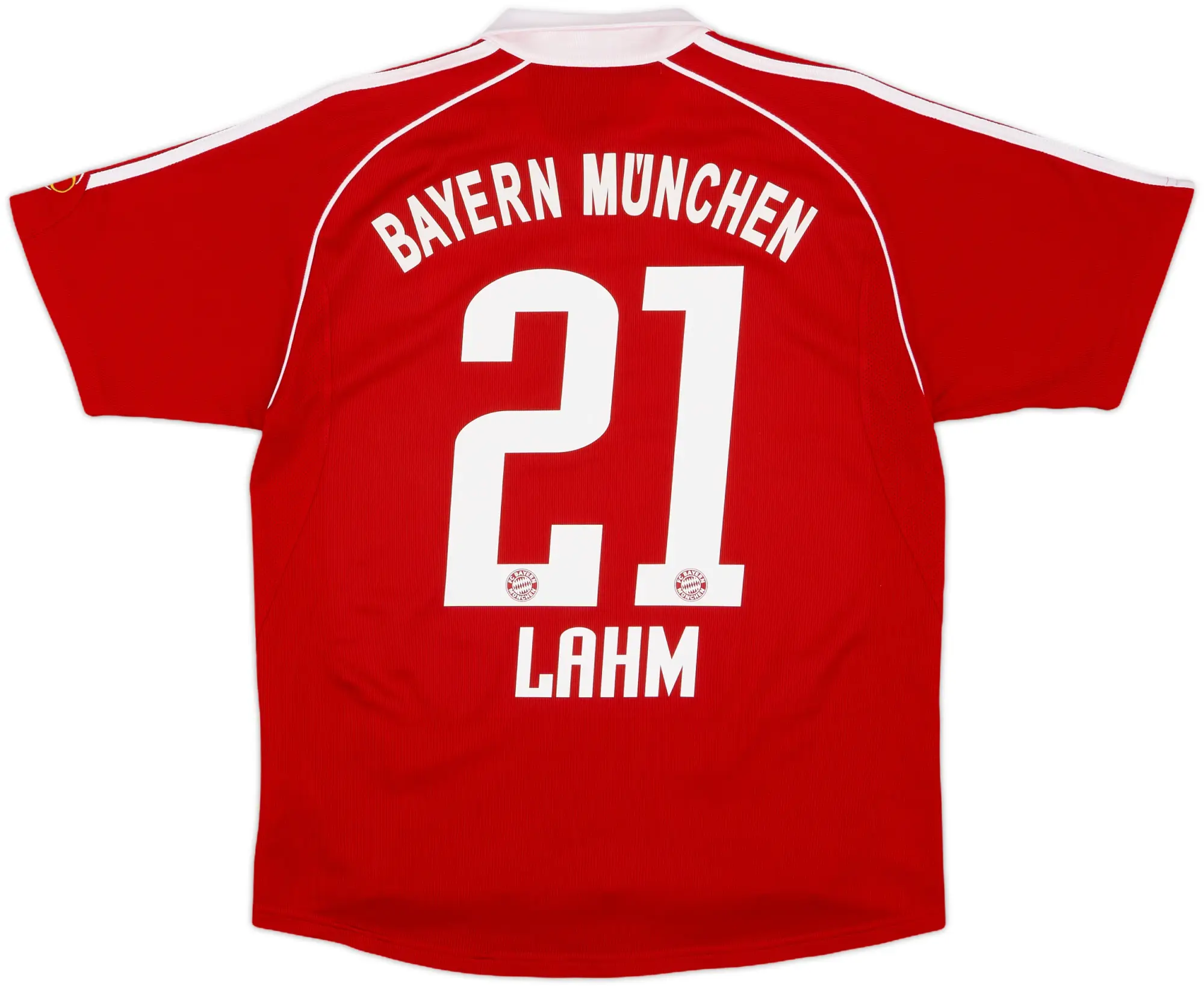 adidas Bayern Munich Boys SS Home Shirt 2005/06