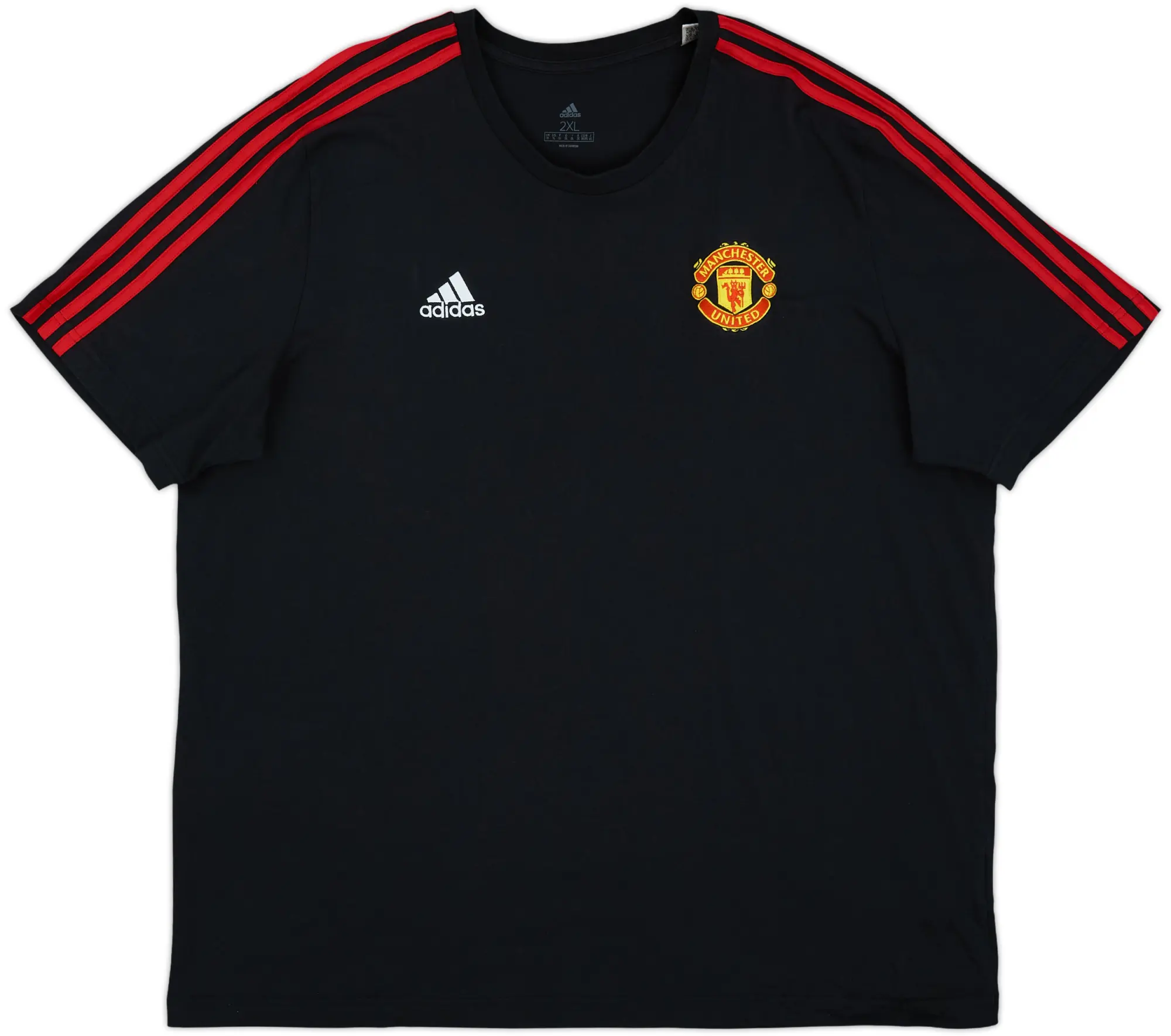 2023-24 Manchester United adidas Cotton Tee - 8/10 - (XXL)