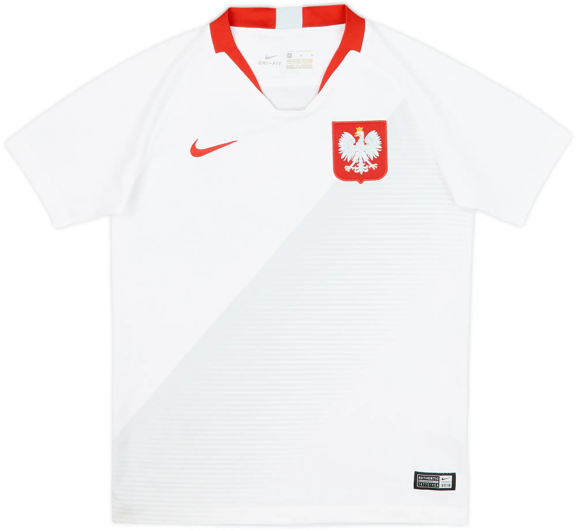 2018-19 Poland Home Shirt - 8/10 - (M.Boys)