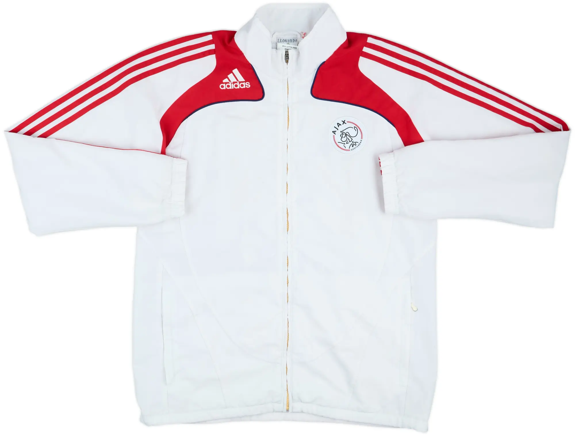 2008-09 Ajax adidas Track Jacket - 8/10 - (M/L)