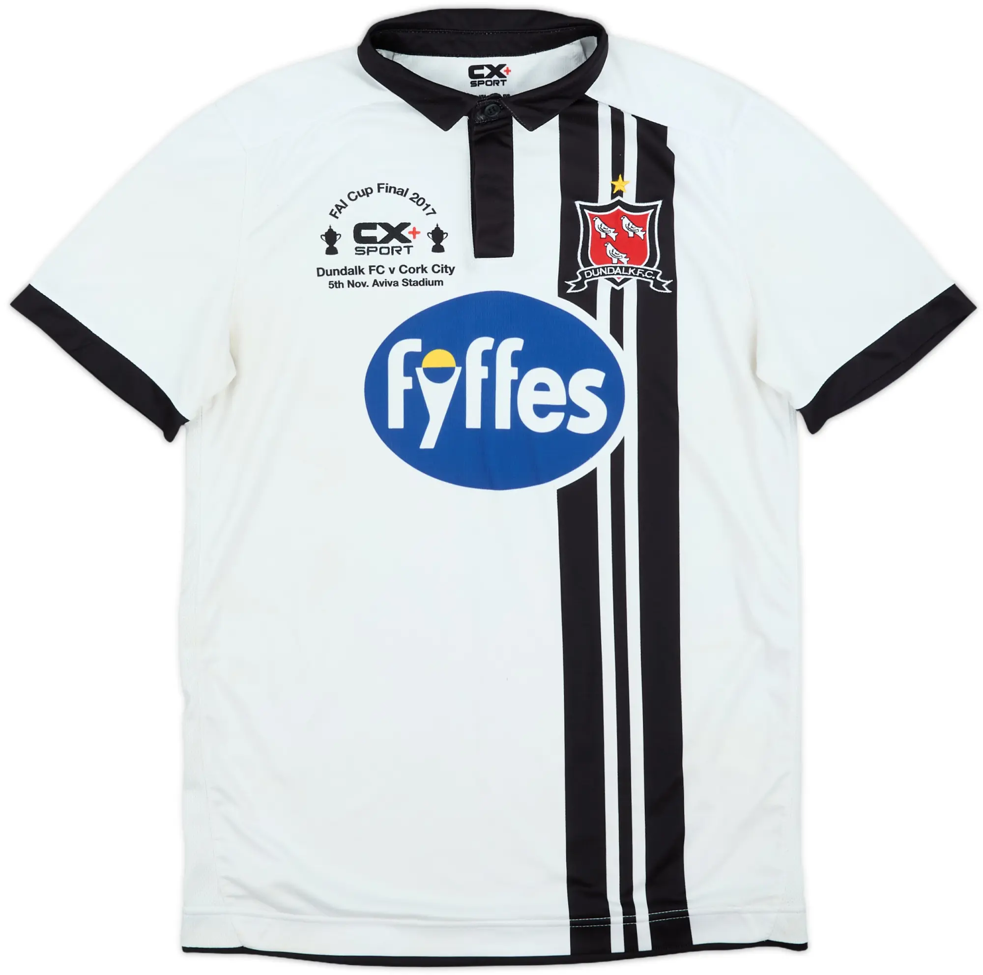 2016-17 Dundalk 'FAI Cup Final' Home Shirt - 7/10 - (S)