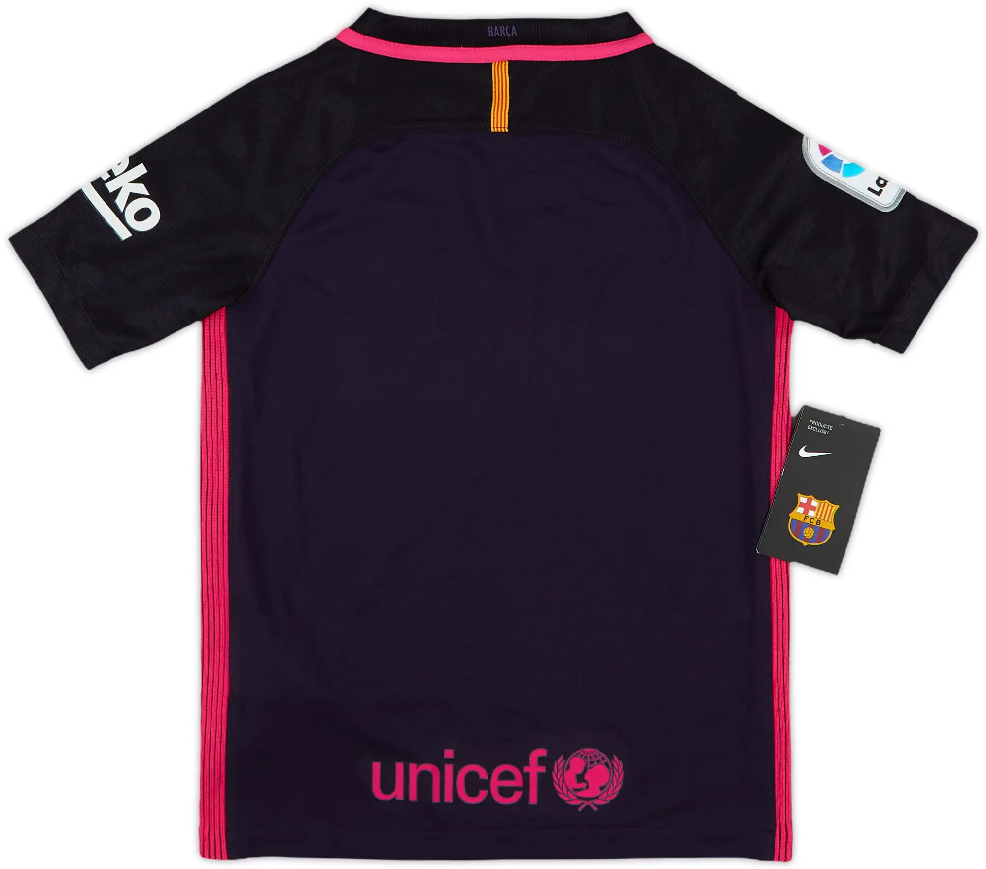 Nike Barcelona Mens SS Away Shirt 2016/17
