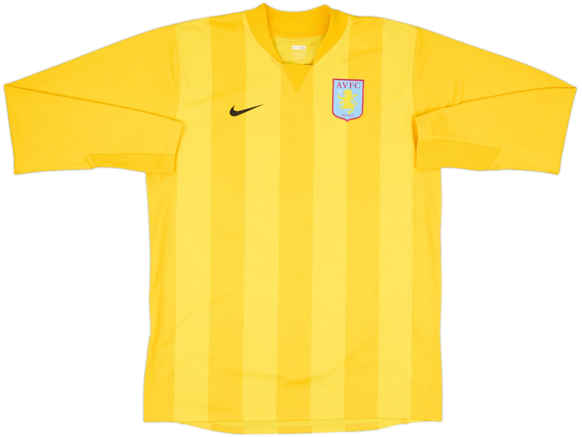 2007-08 Aston Villa Player Issue GK Shirt #13 - 8/10 - (XL)