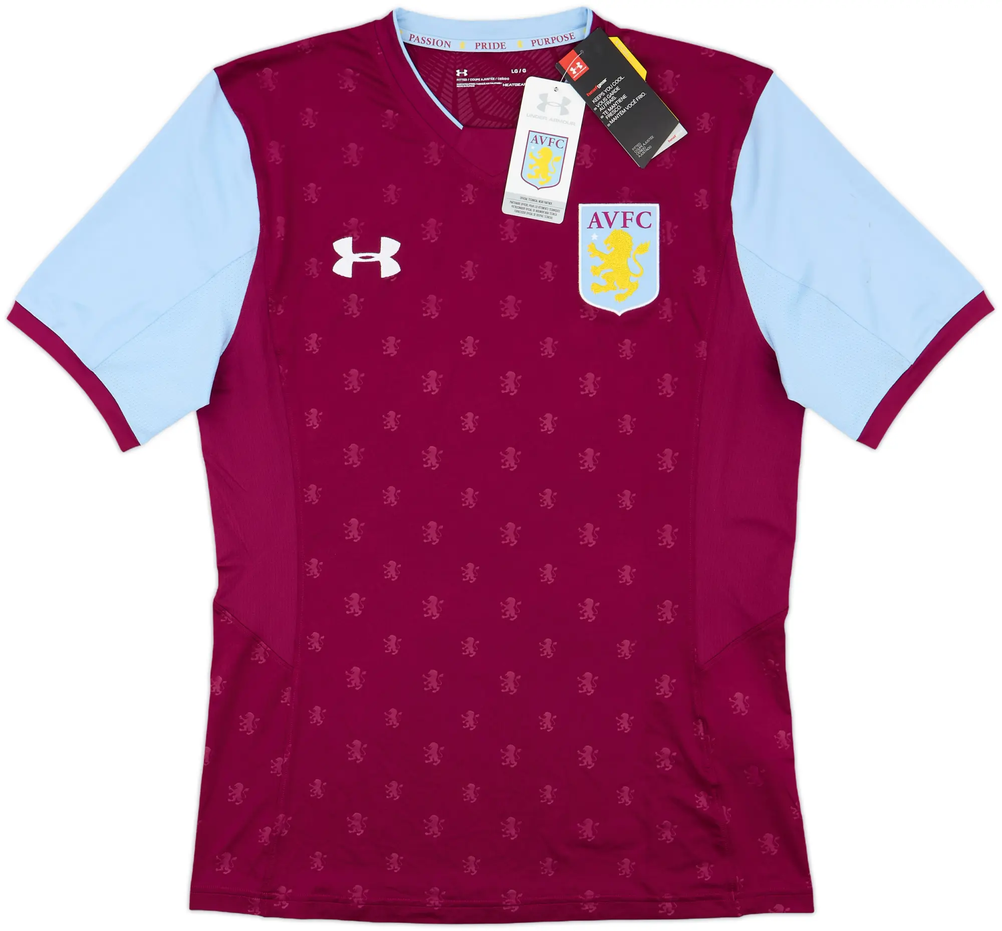 2017-18 Aston Villa Home Shirt (L)