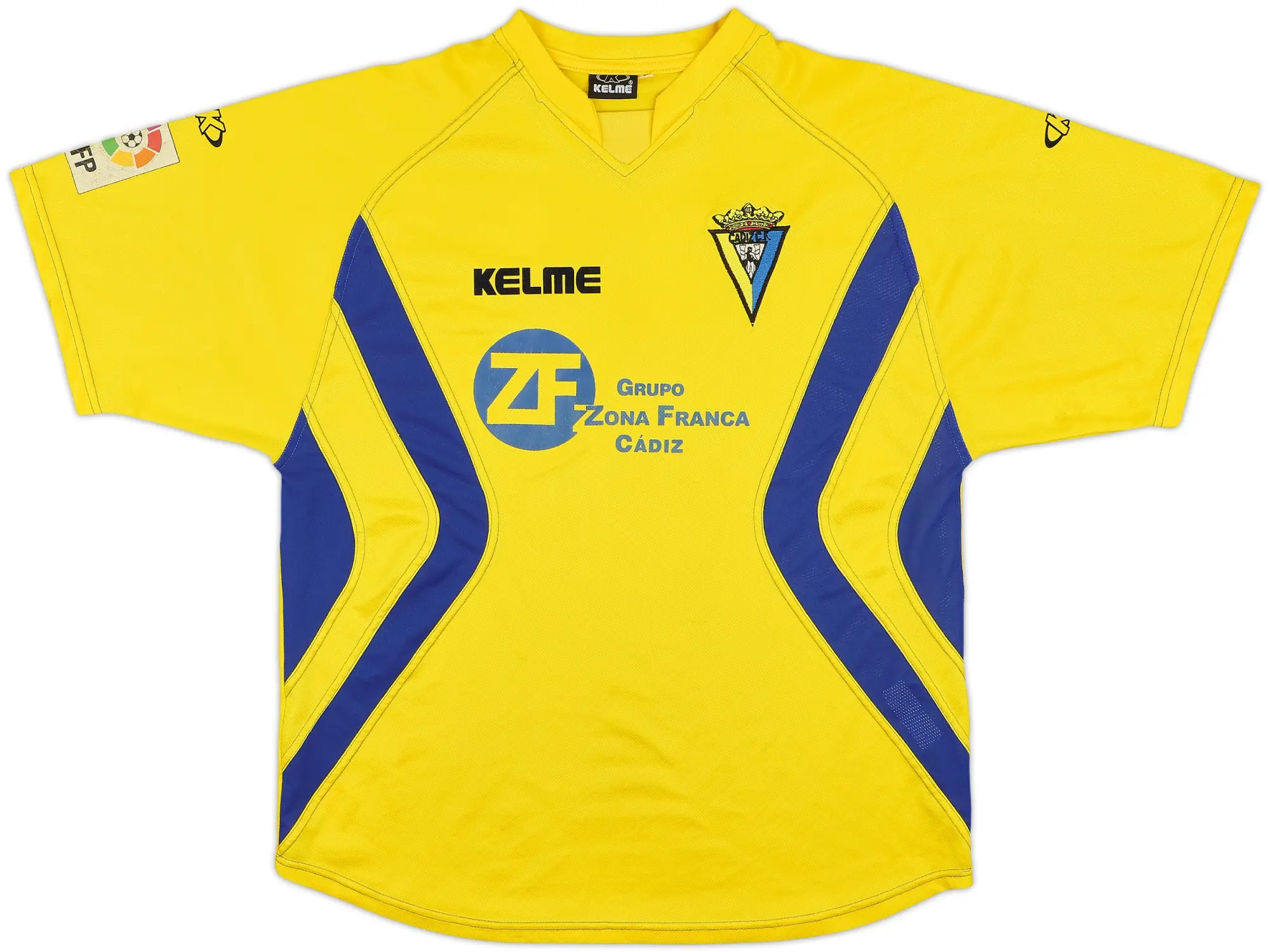 2003-04 Cadiz Home Shirt - 8/10 - (M)