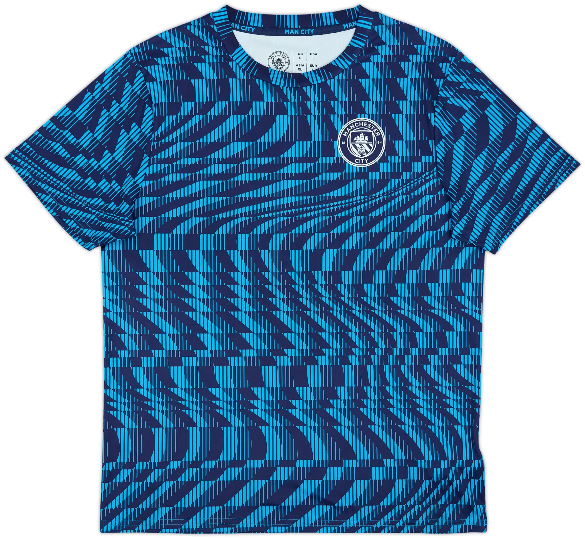 2024-25 Manchester City Dizzy Lights Tee - 10/10 - (L)
