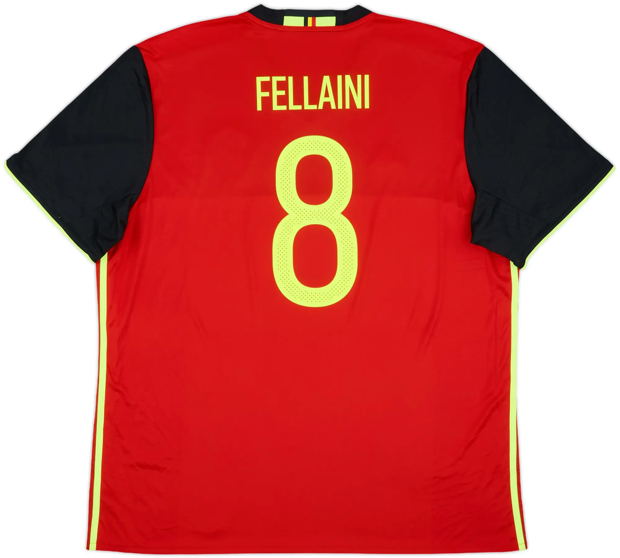 2016-17 Belgium Home Shirt Fellaini #8 - 10/10 - (XXL)