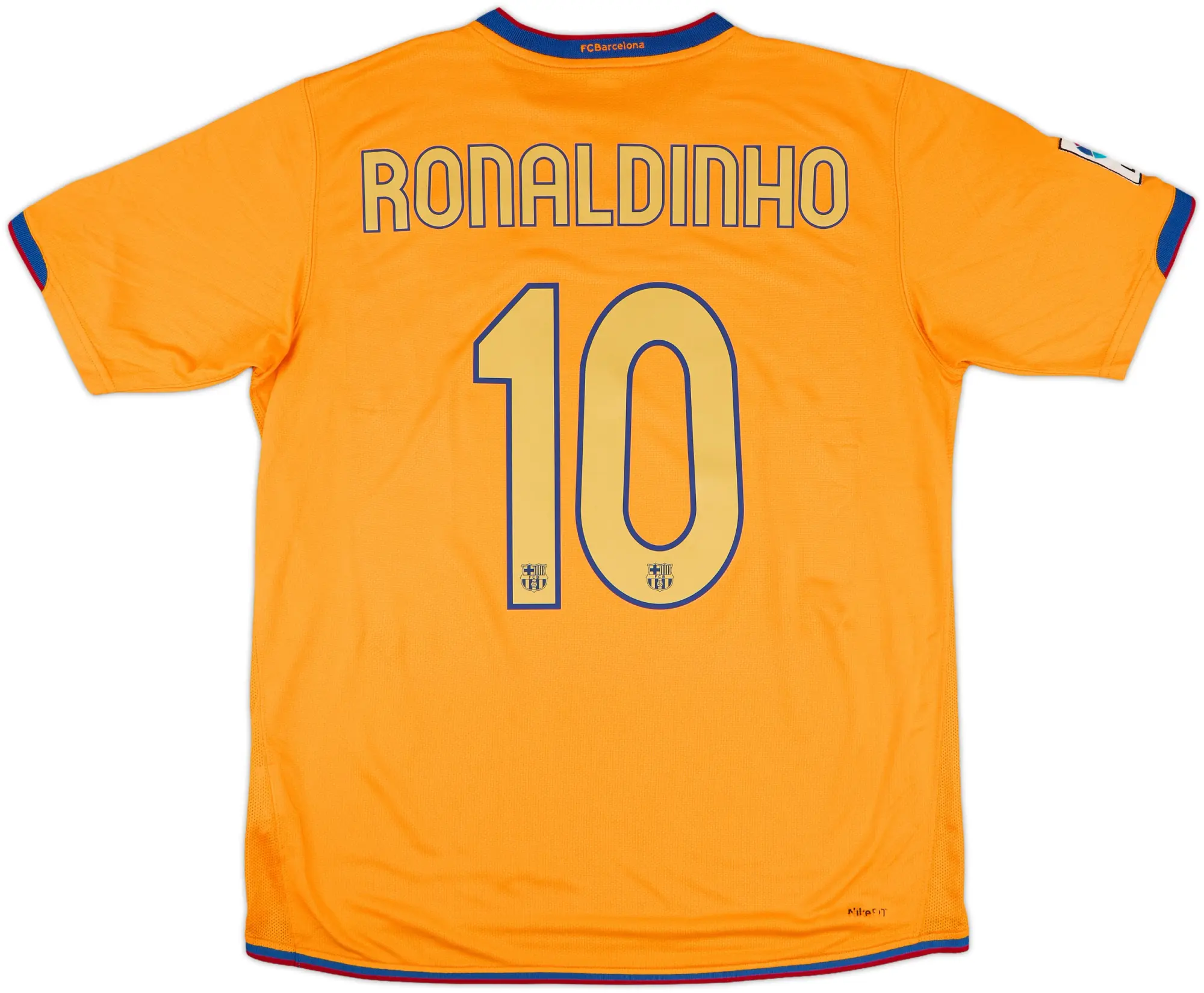 Nike Barcelona Boys SS Away Shirt 2006/08