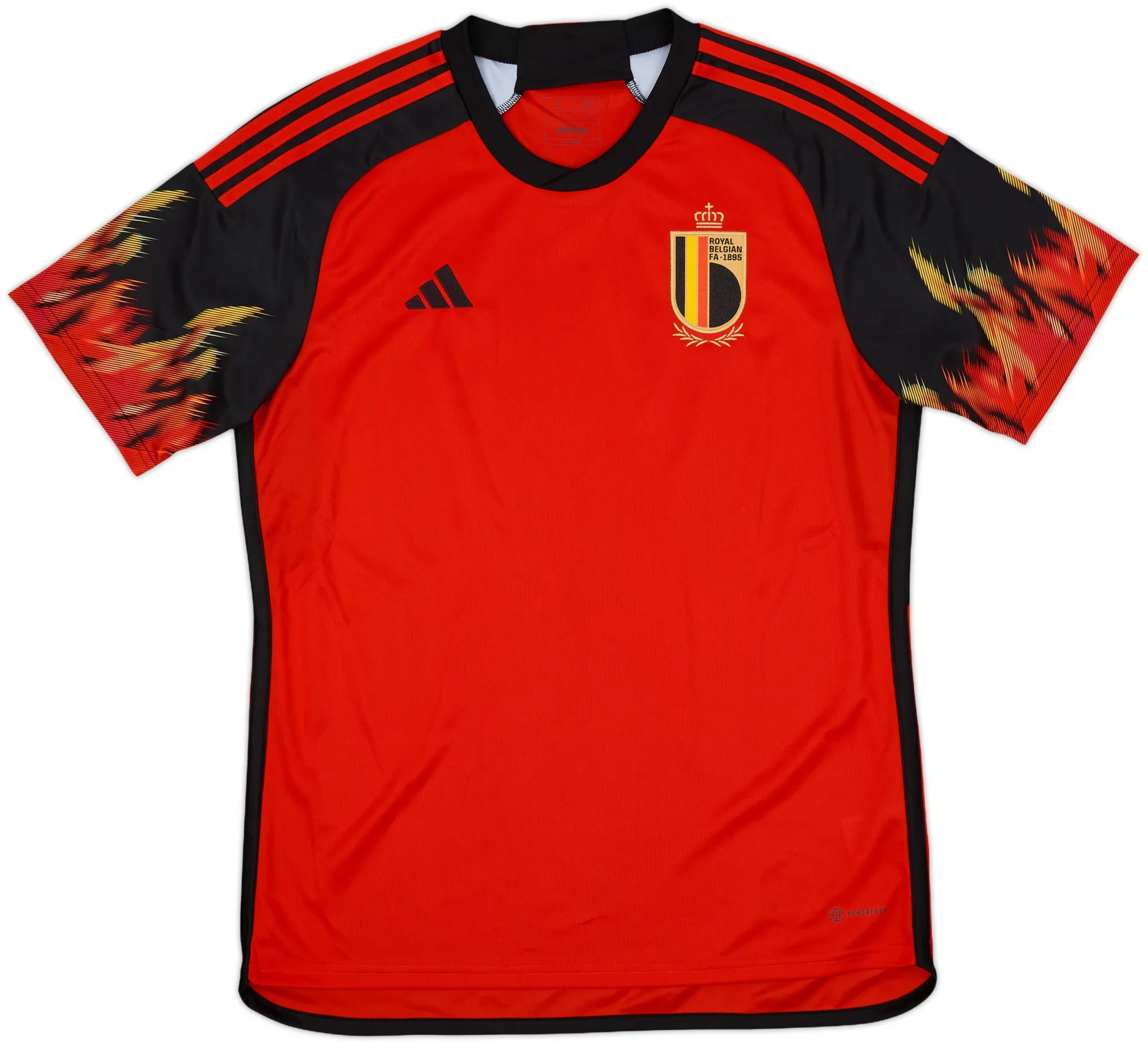 adidas Belgium Mens SS Home Shirt 2022