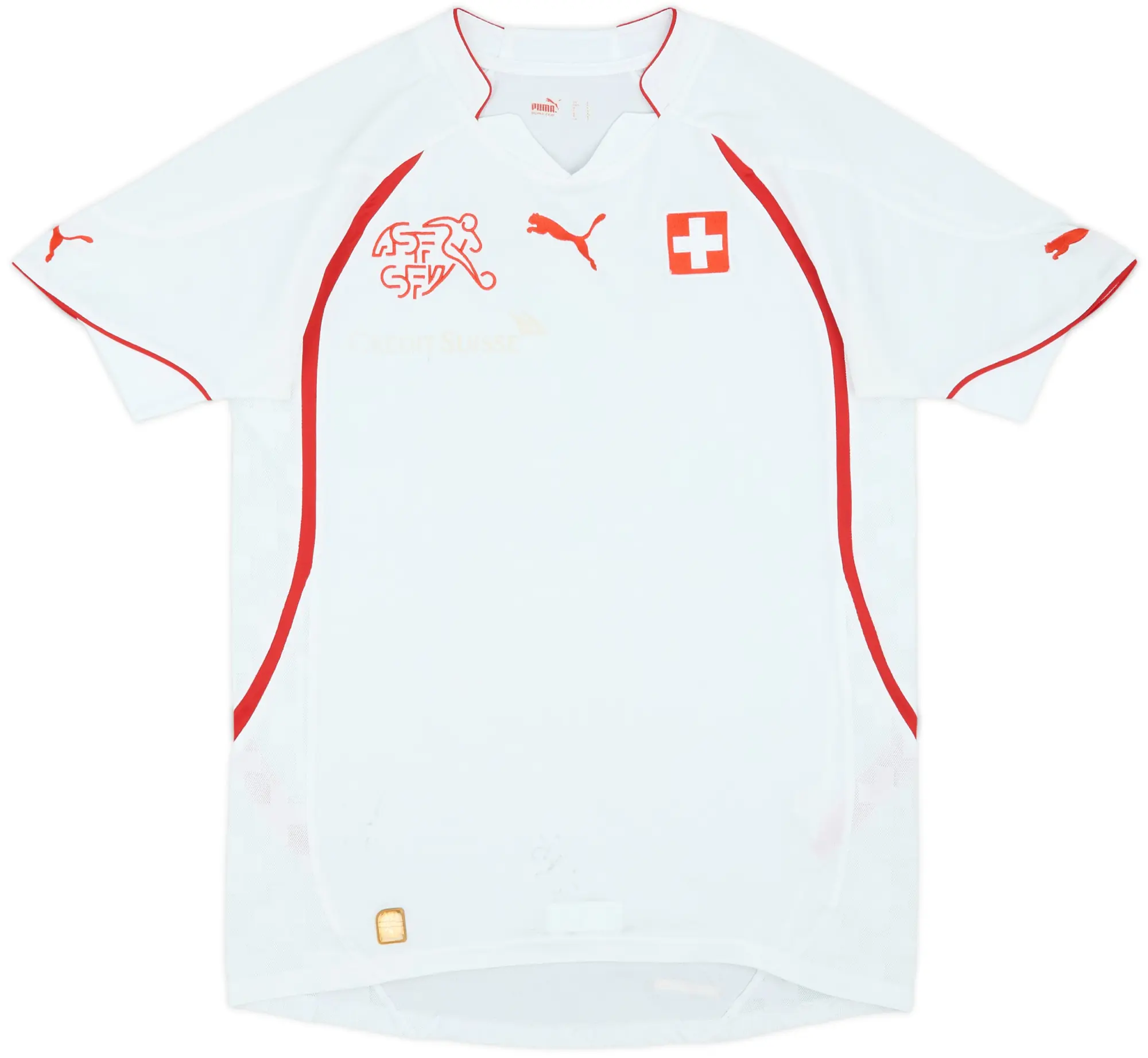 2010-11 Switzerland Signed Away Shirt - 5/10 - (S)