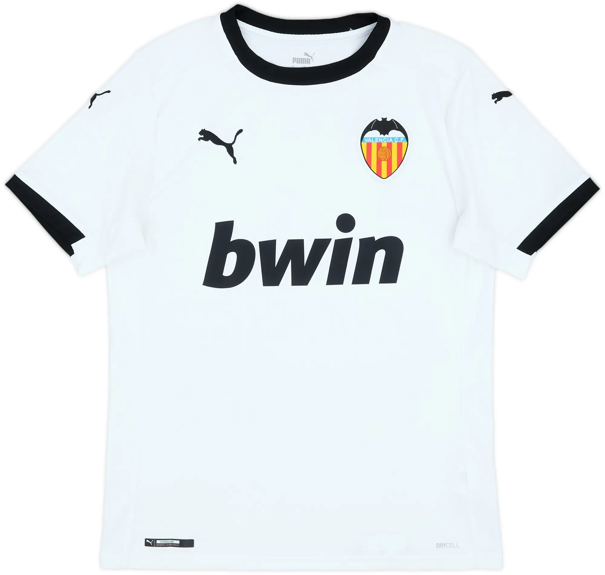 2020-21 Valencia Home Shirt - 8/10 - (S)