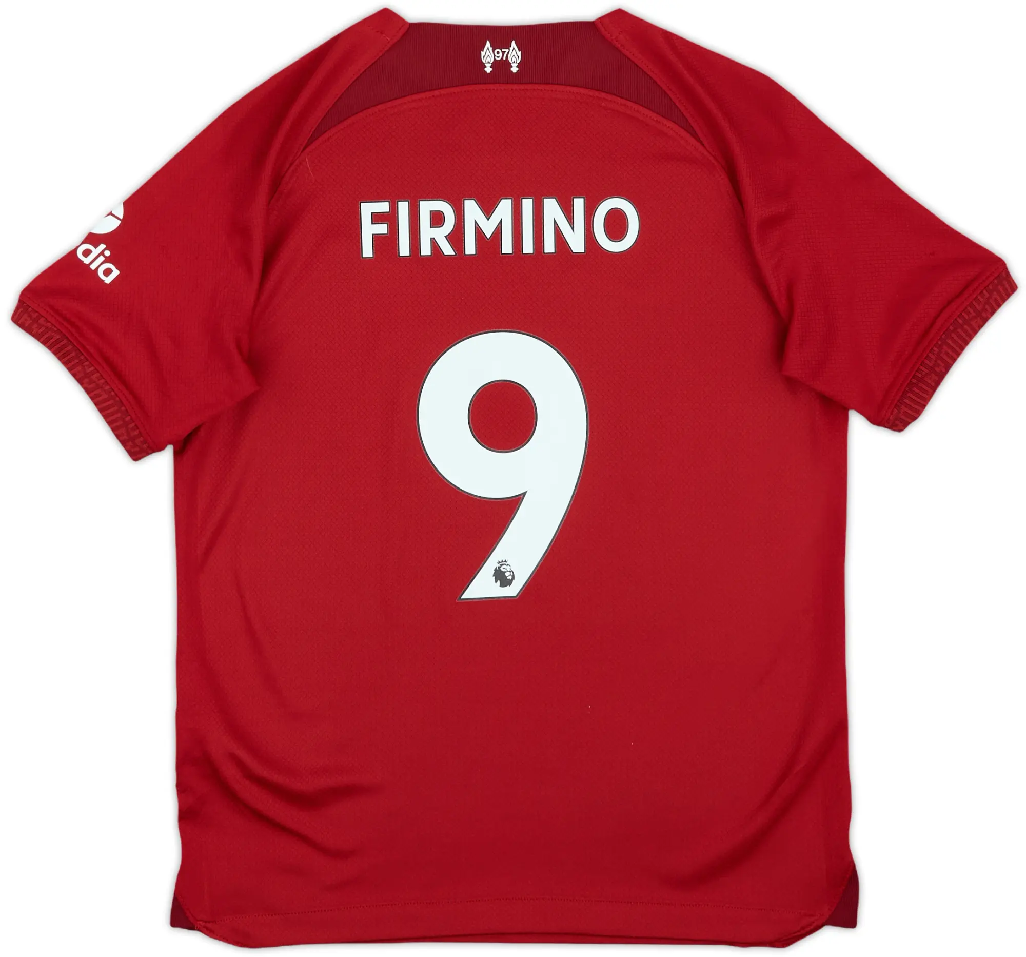 2022-23 Liverpool Home Shirt Firmino #9 - 8/10 - (M.Boys)