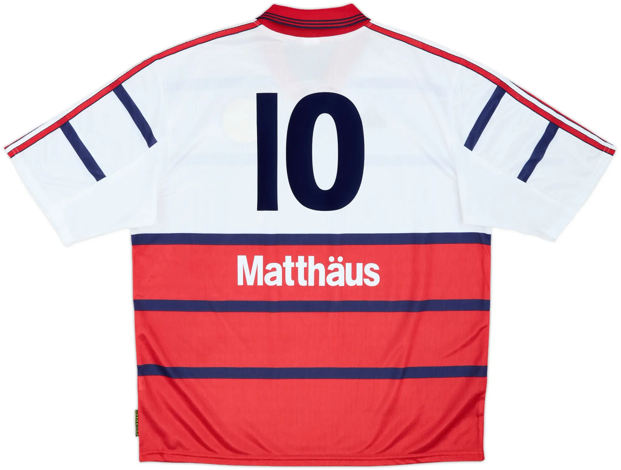 adidas Bayern Munich Mens SS Player Issue Away Shirt 1998/00
