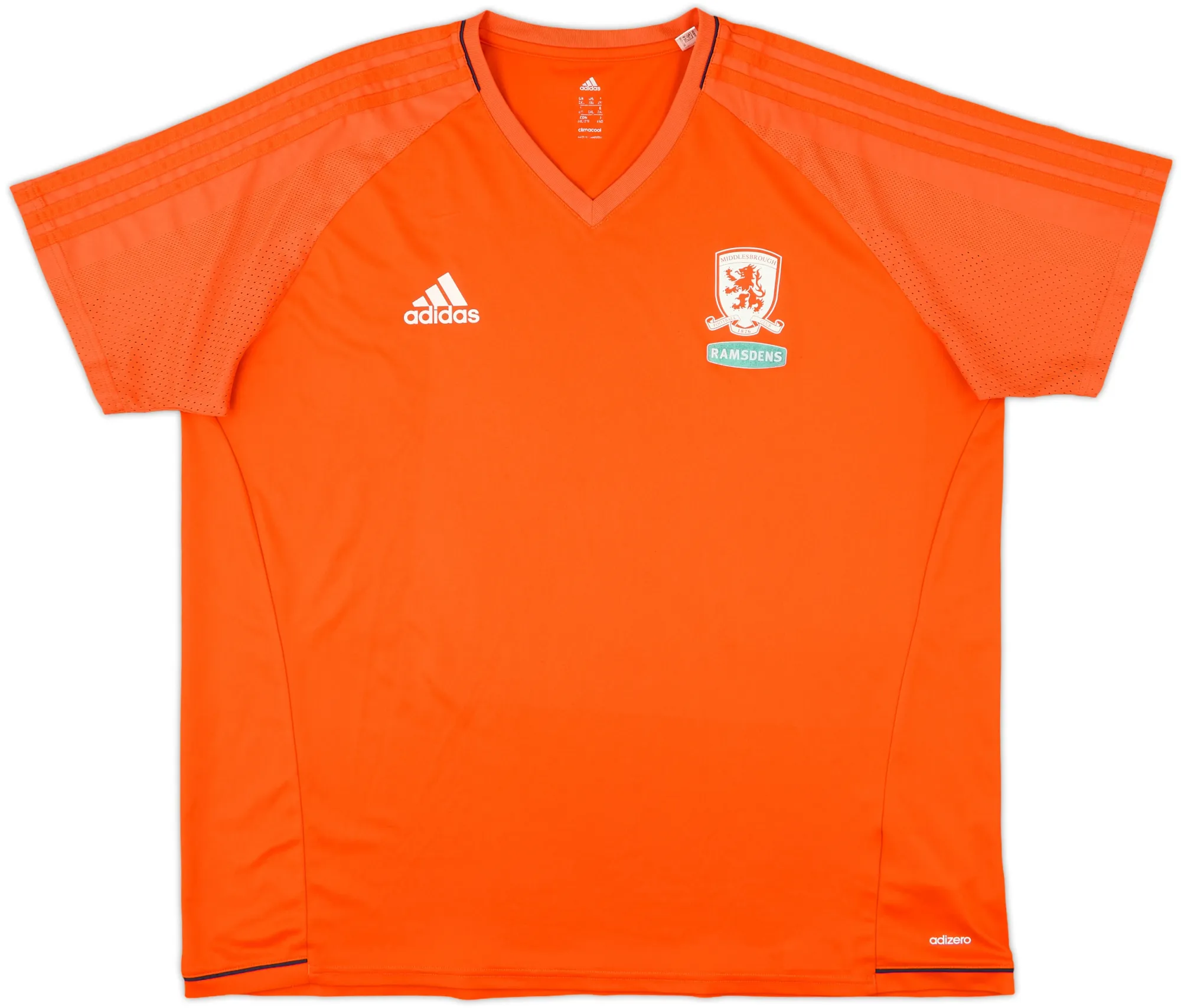 adidas Middlesbrough Mens SS Player Issue Home Shirt 2017/18