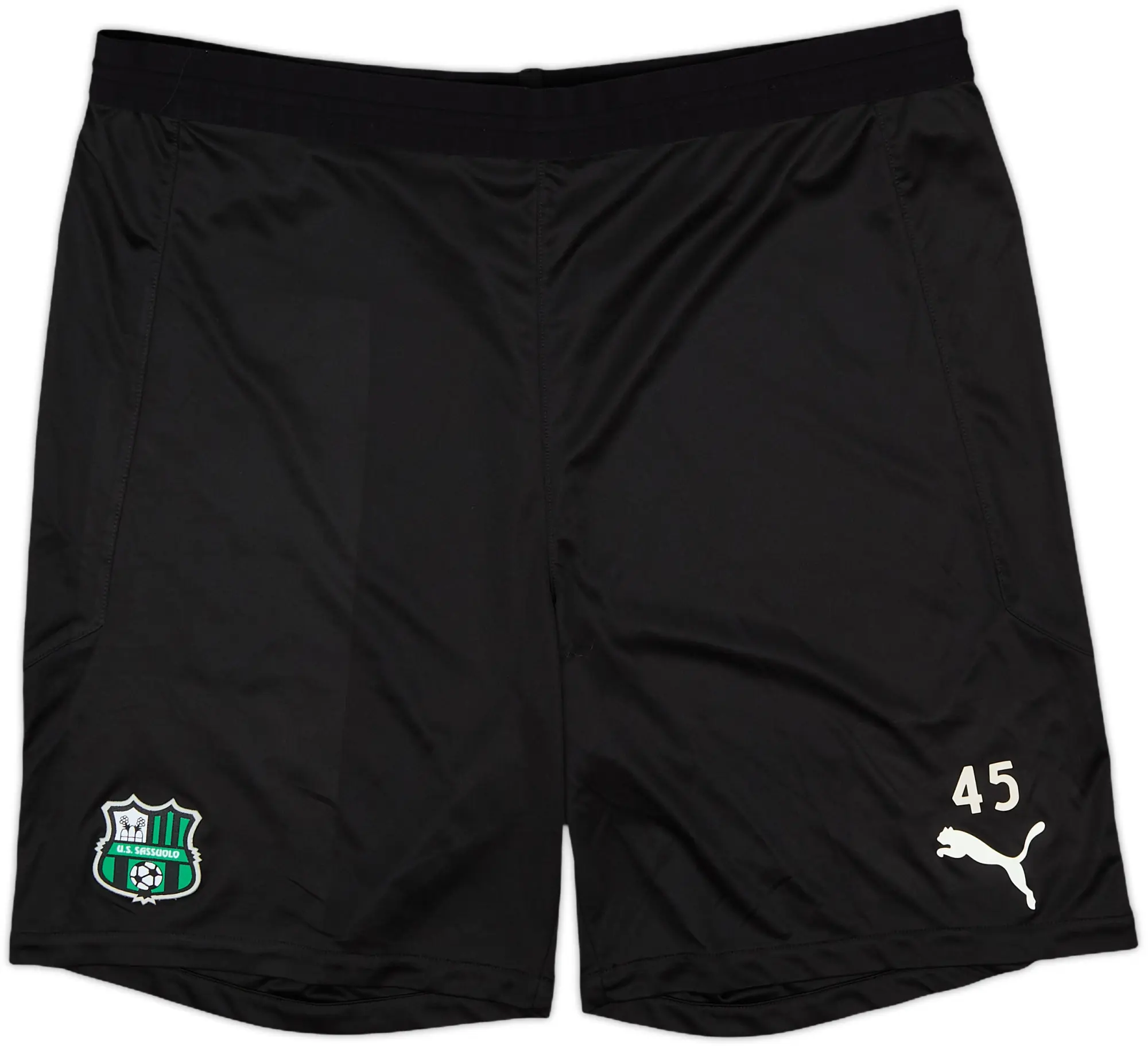 2021-22 Sassuolo Player Issue Puma Training Shorts #45 - 10/10 - (L)