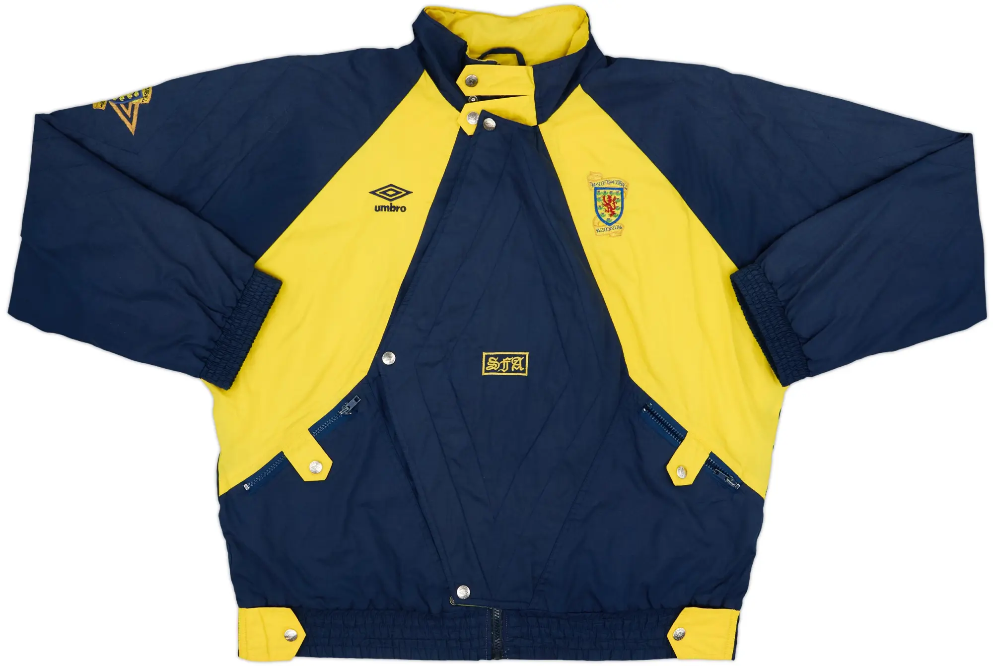 1990-92 Scotland Umbro Track Jacket - 7/10 - (M)
