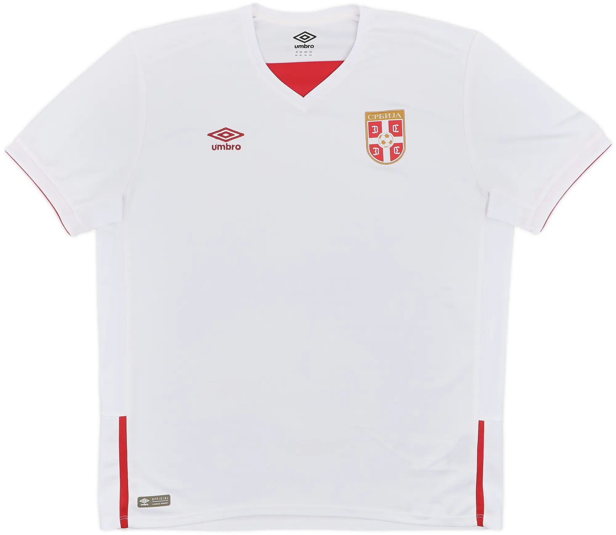 2016-18 Serbia Away Shirt - 9/10 - (XXL)