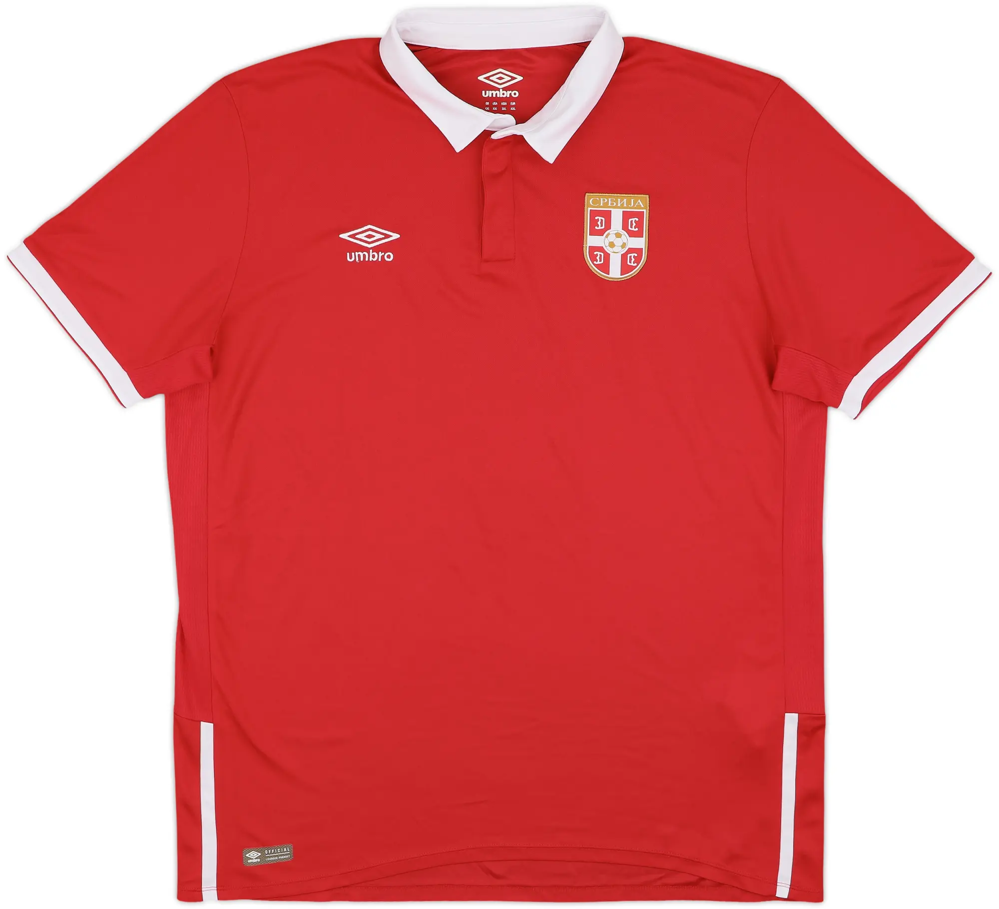 2016-17 Serbia Home Shirt - 8/10 - (XXL)