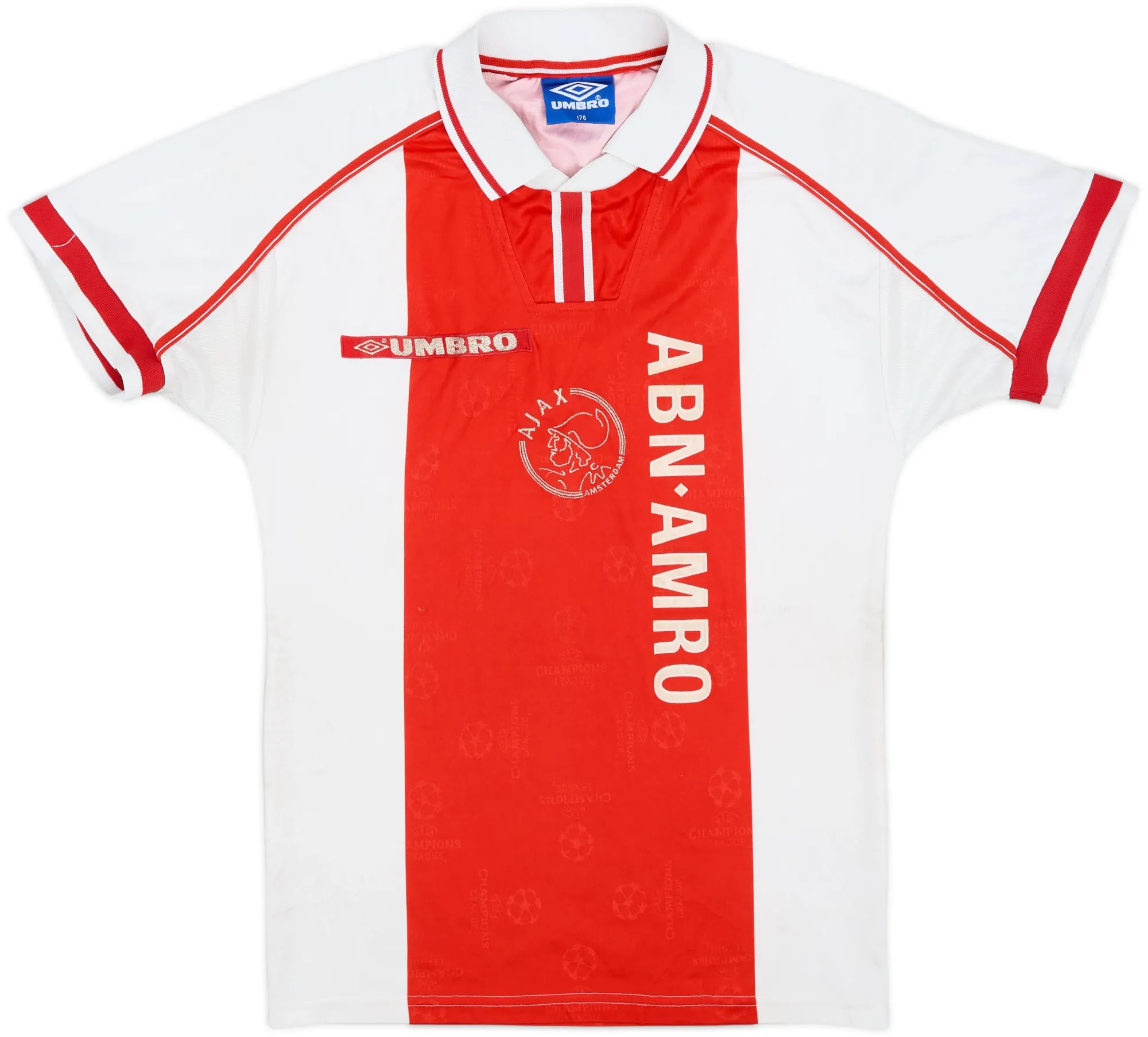Umbro Ajax Boys SS Home Shirt 1998/99
