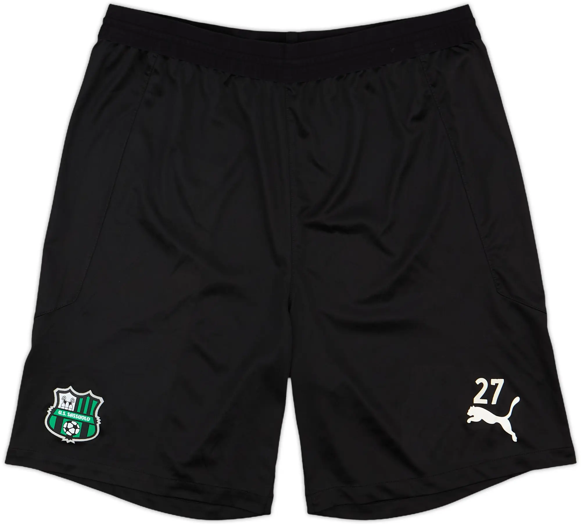 2018-19 Sassuolo Player Issue Training Shorts #27 - 9/10 - (M)