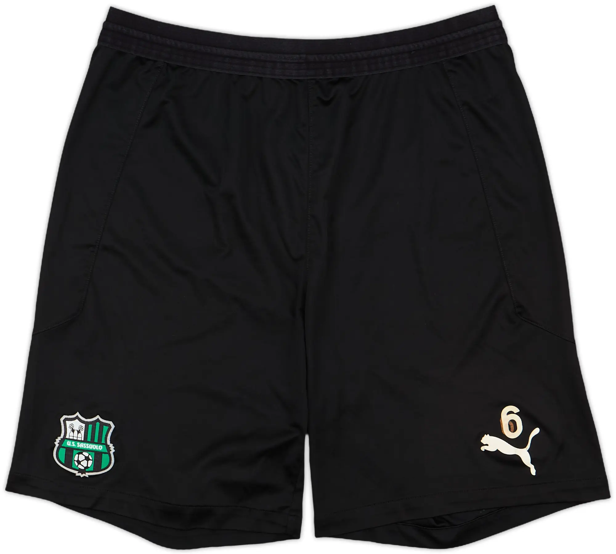 2018-19 Sassuolo Player Issue Training Shorts #6 - 6/10 - (M)