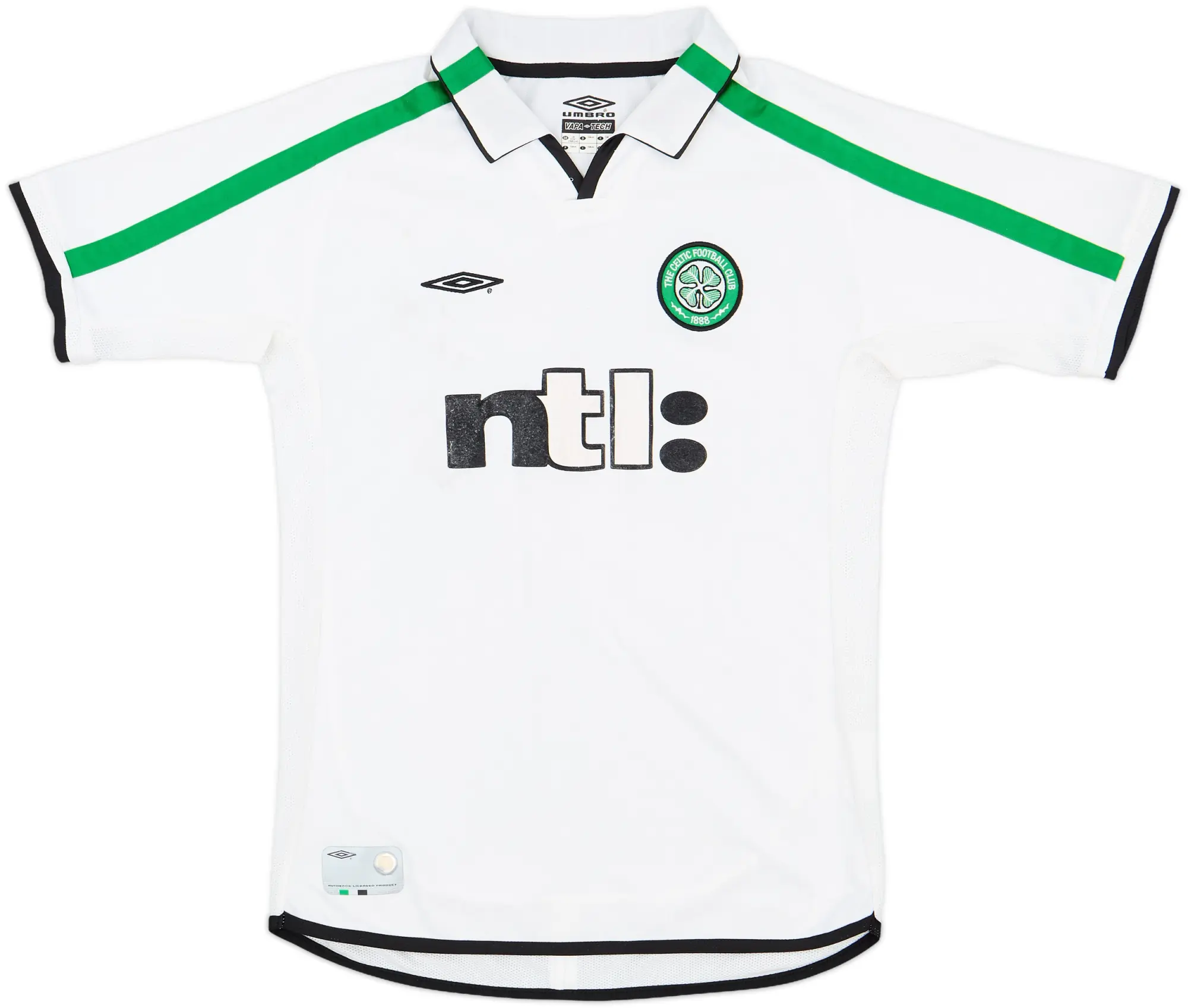 Umbro Celtic Boys SS Away Shirt 2001/02