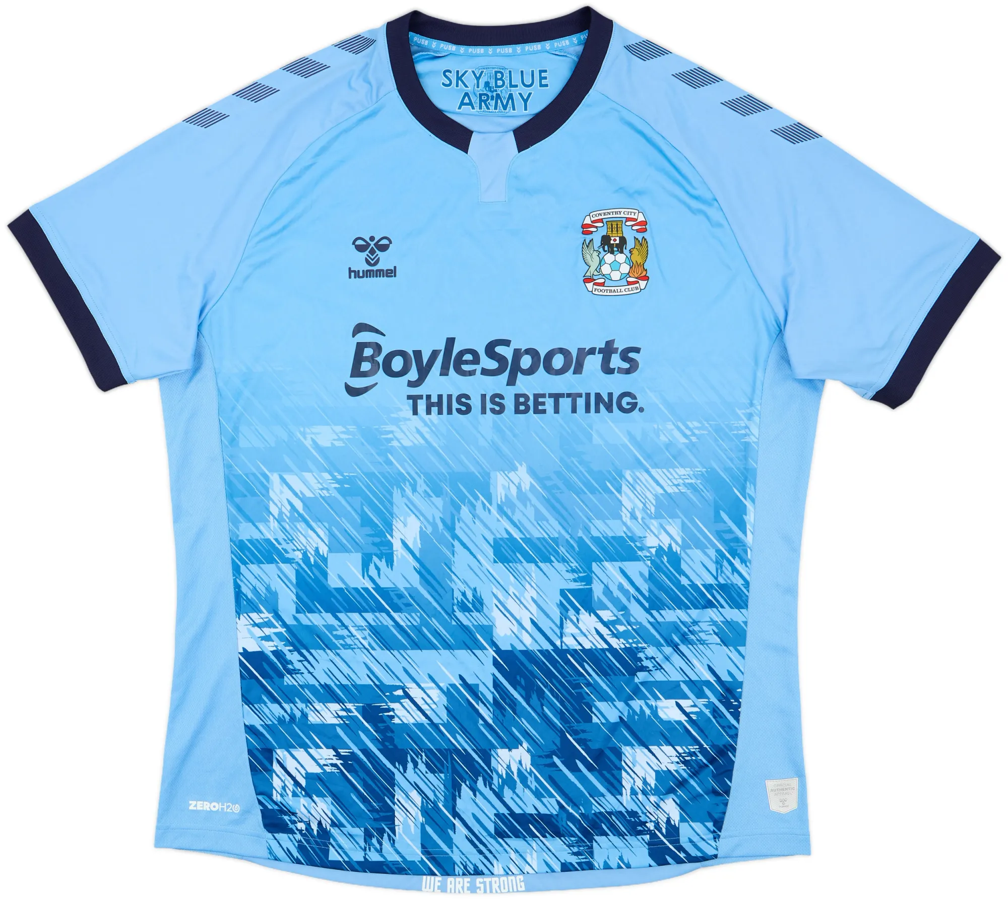 Hummel Coventry City Mens SS Home Shirt 2020/21
