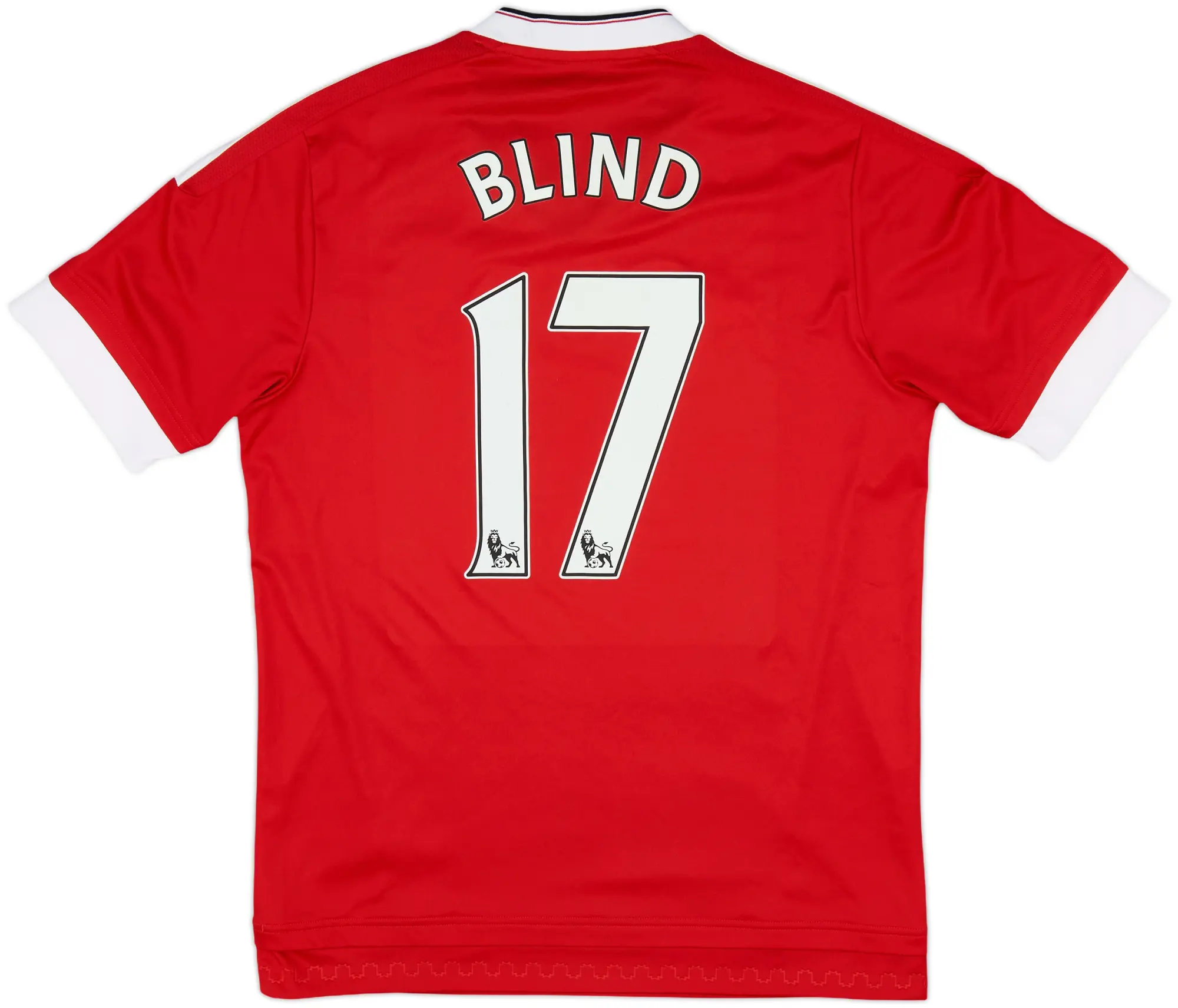 2017-18 Manchester United Home Shirt Blind #17 - 8/10 - (M)