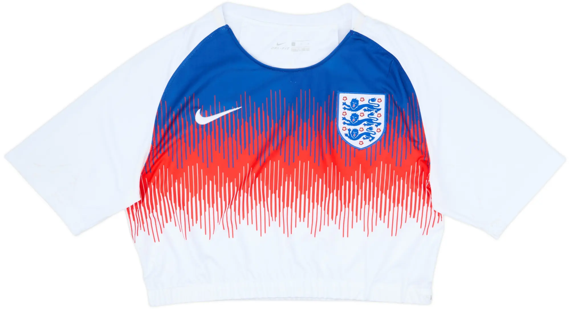 2018-19 England Nike Reworked Crop Top - 6/10 - (L)
