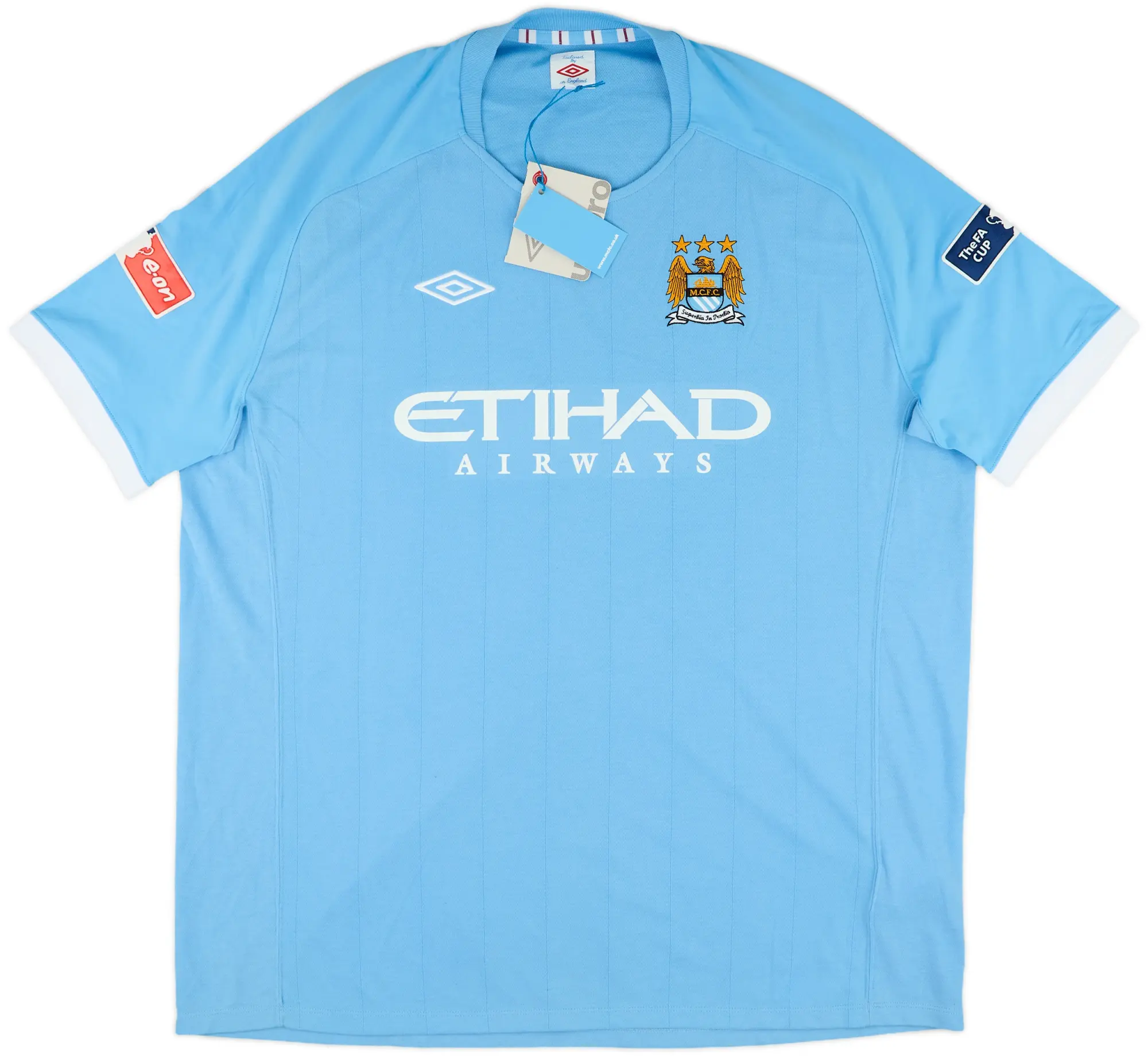 2010-11 Manchester City Home Shirt #11 (3XL)