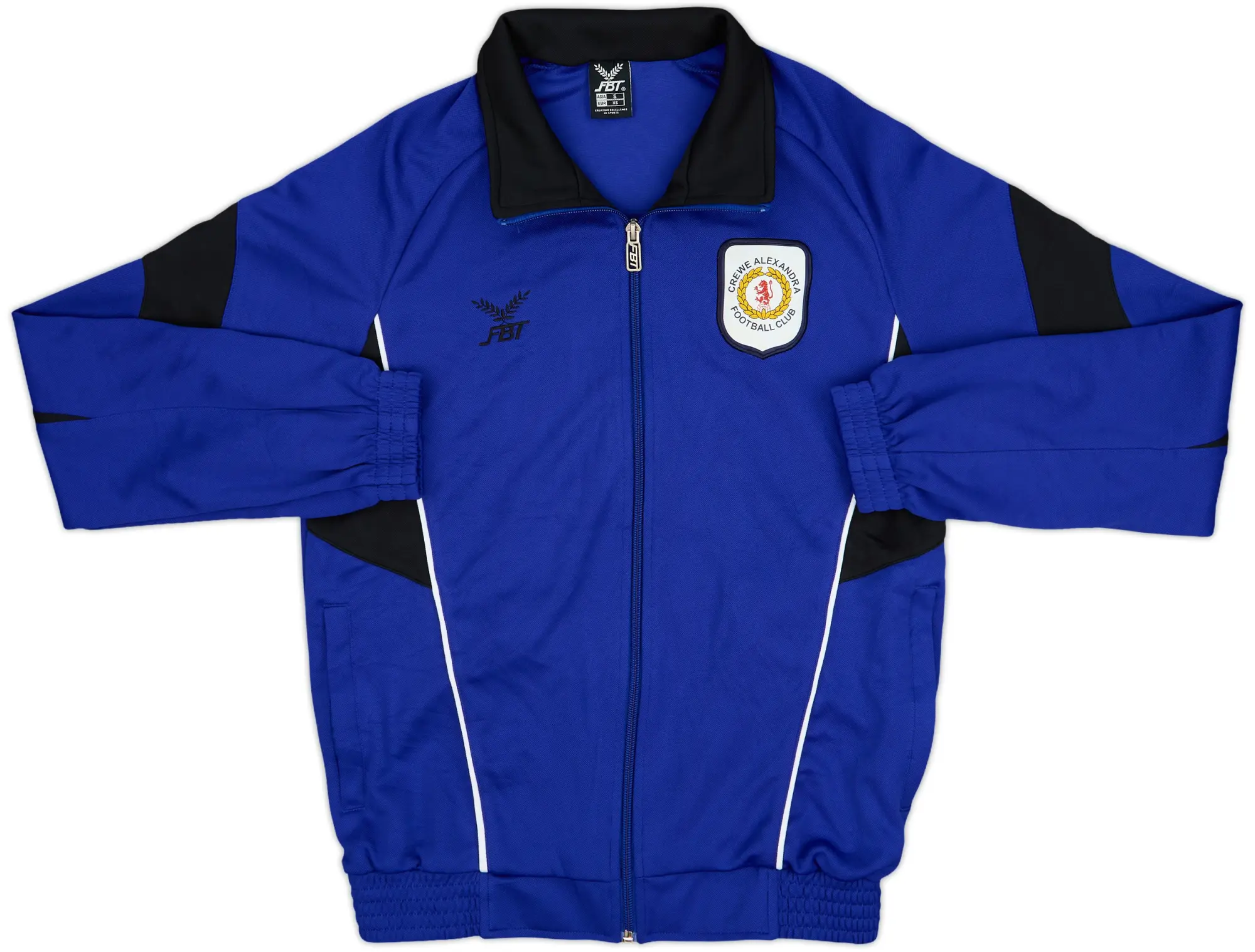 2018-19 Crewe Alexandra FBT Track Jacket - 10/10 - (XS)