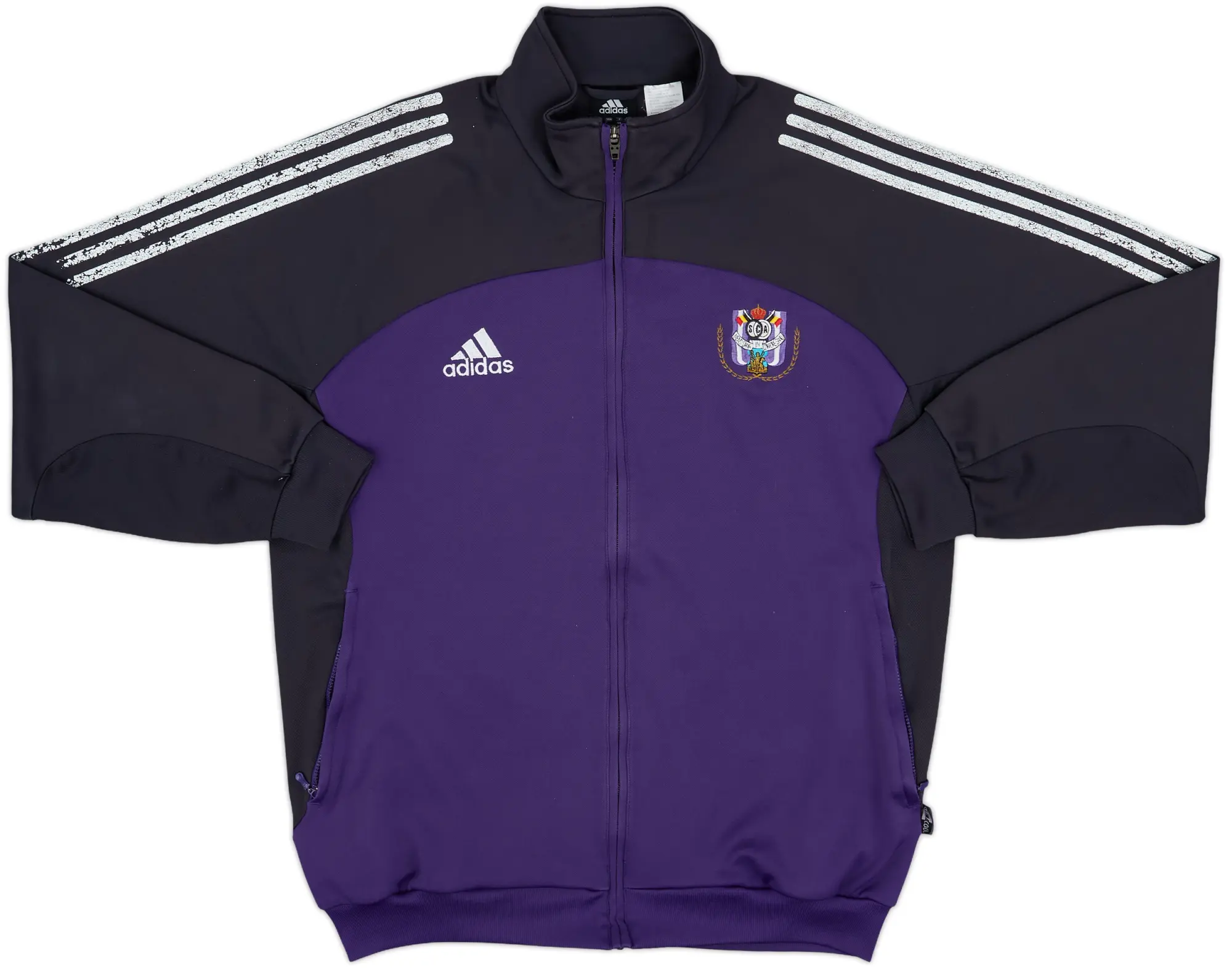 2002-03 Anderlecht adidas Track Jacket - 6/10 - (L)