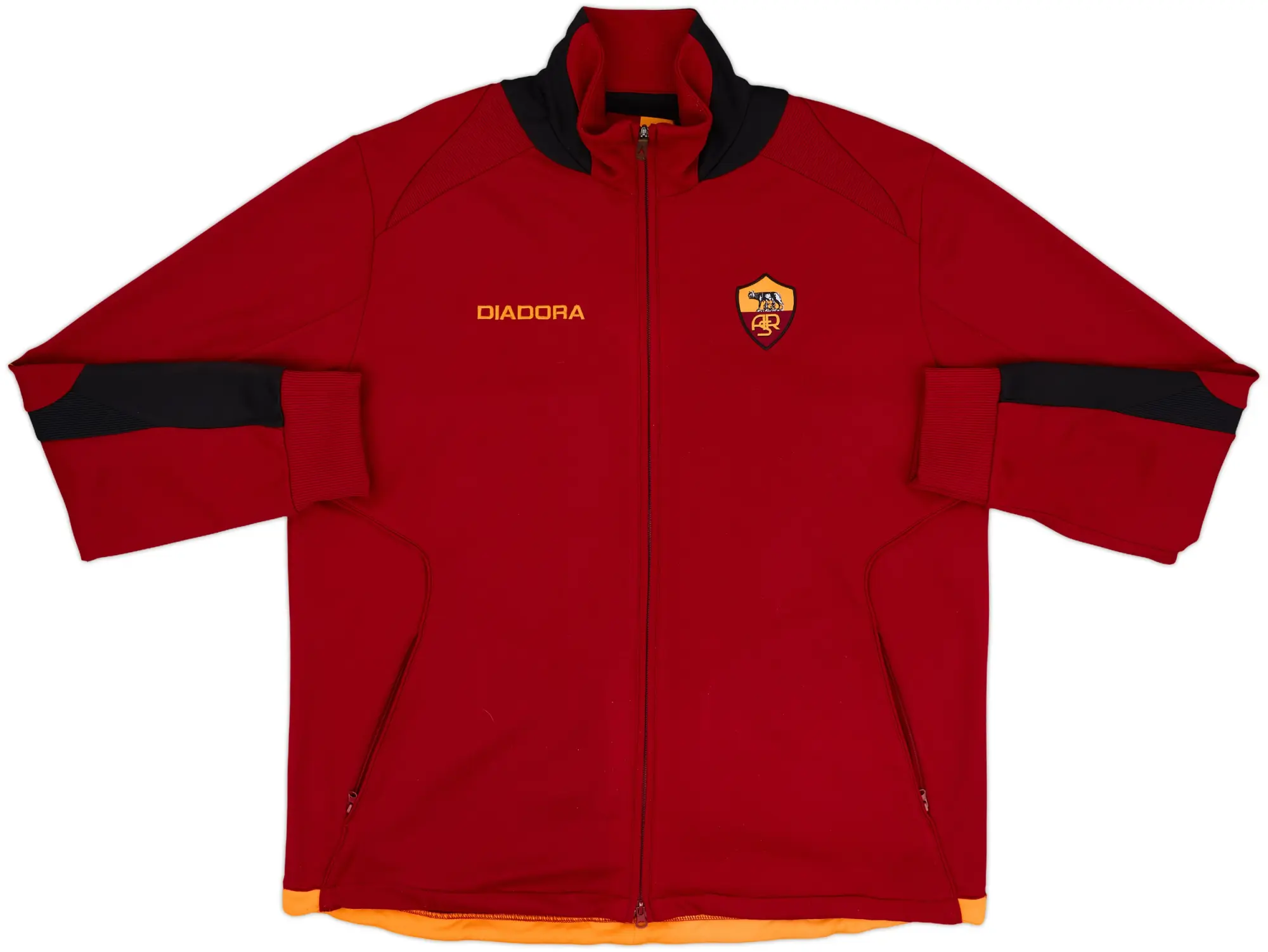 2005-06 Roma Diadora Track Jacket - 6/10 - (XXL)