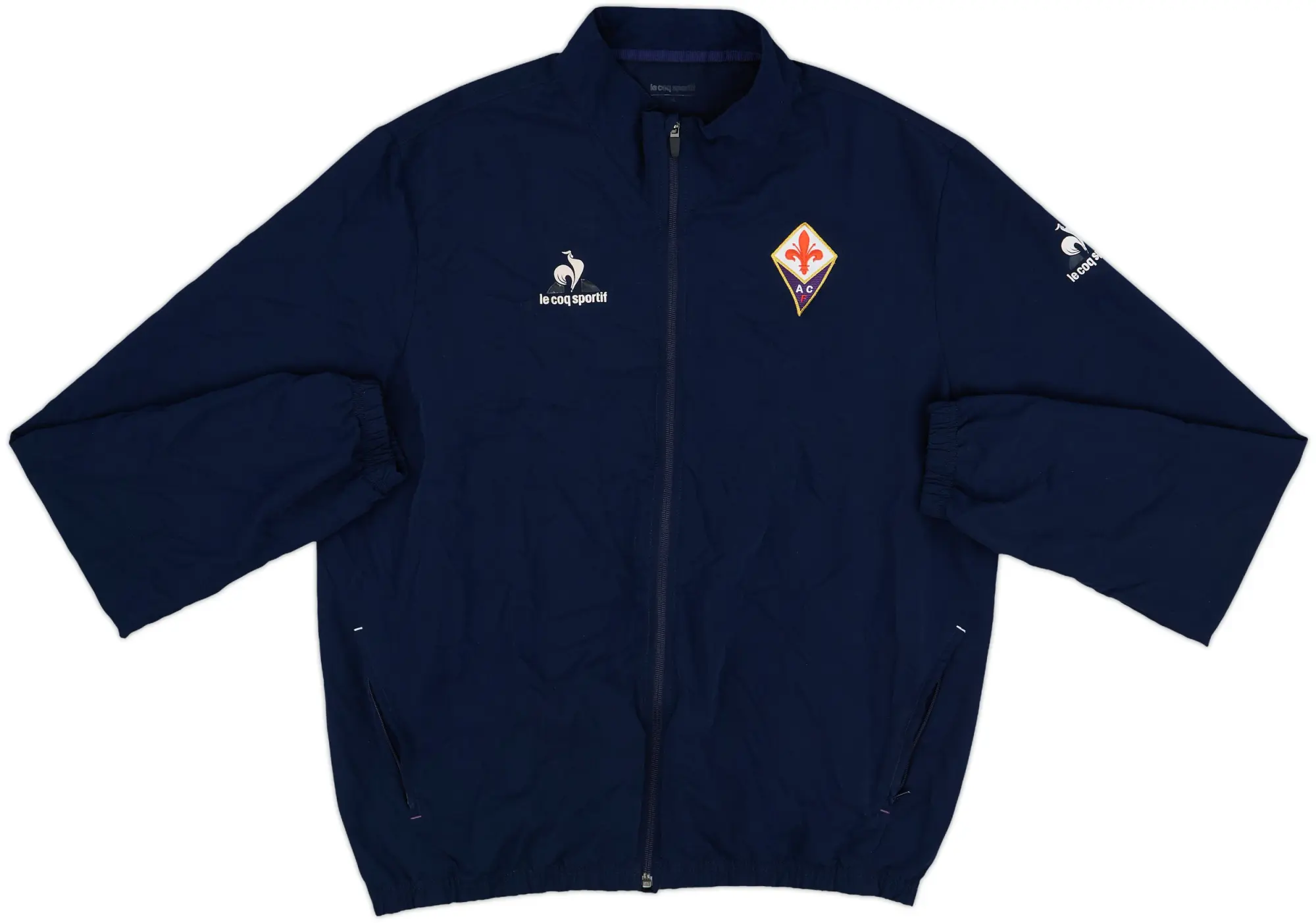 2015-16 Fiorentina Le Coq Sportif Track Jacket - 7/10 - (XL)