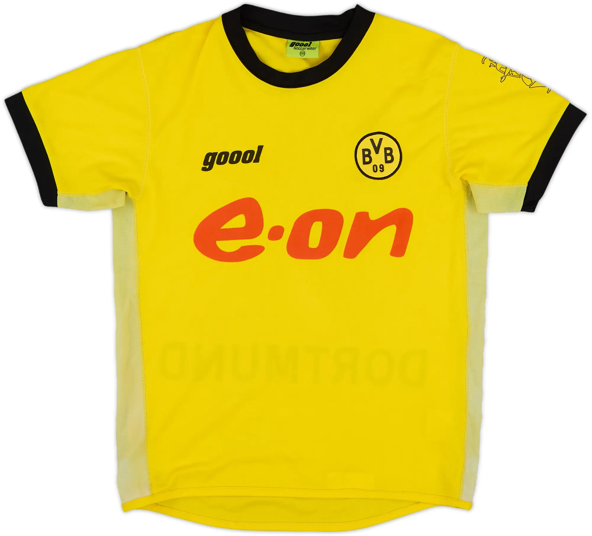 Home Borussia Dortmund Mens SS Home Shirt 2003/04