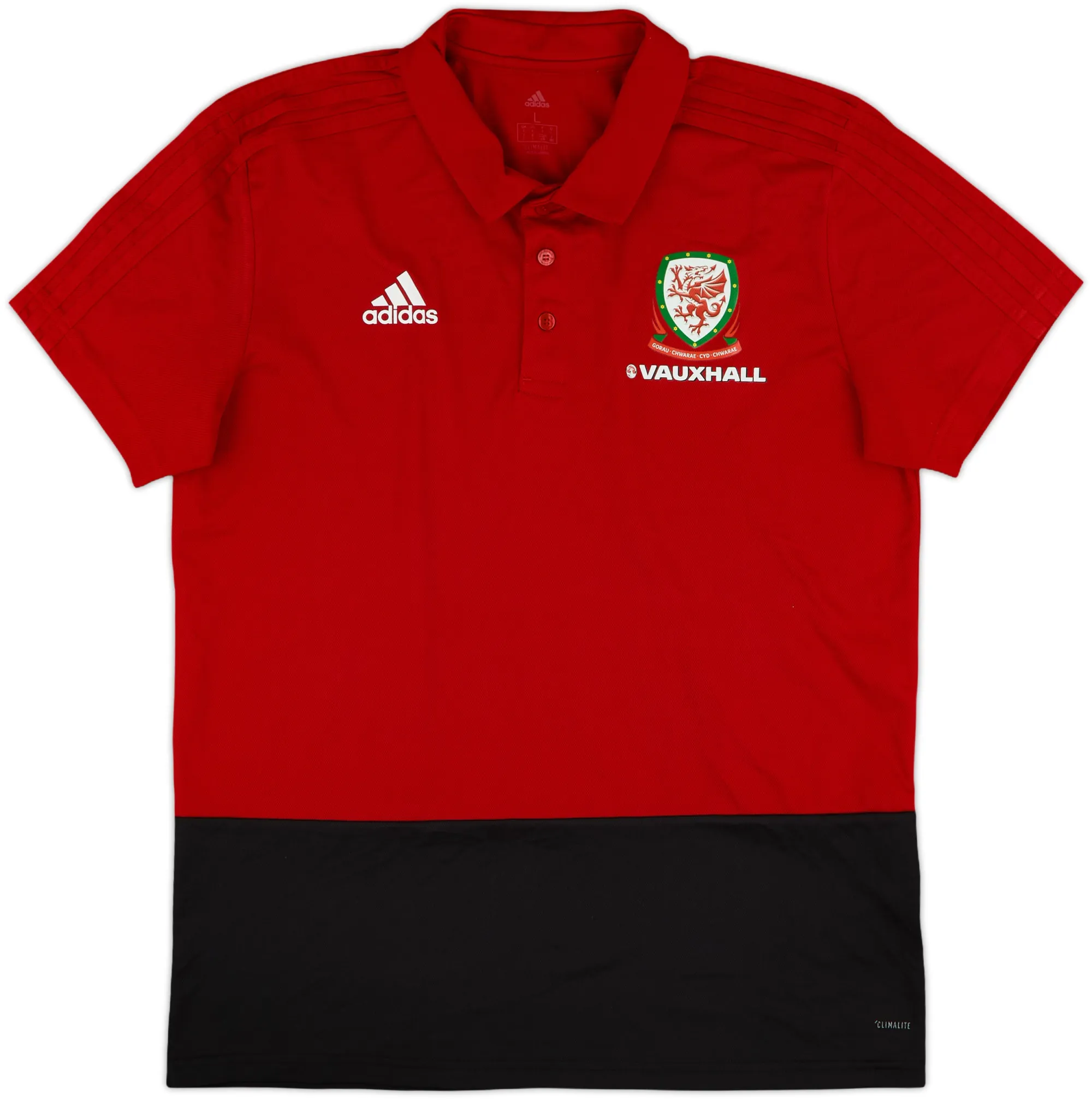2016-18 Wales adidas Polo Shirt - 10/10 - (L)
