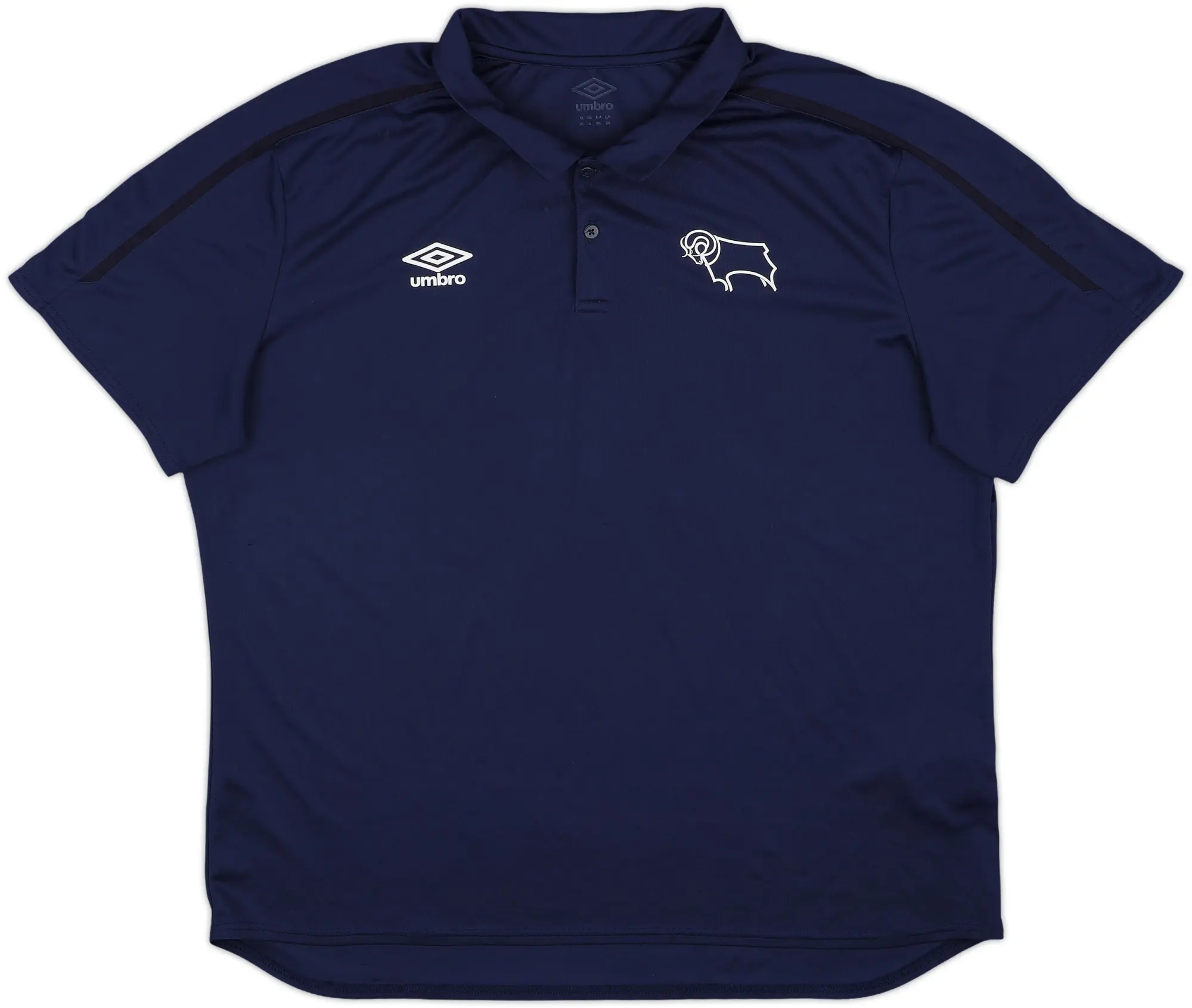 2020-21 Derby County Umbro Polo Shirt - 9/10 - (3XL)