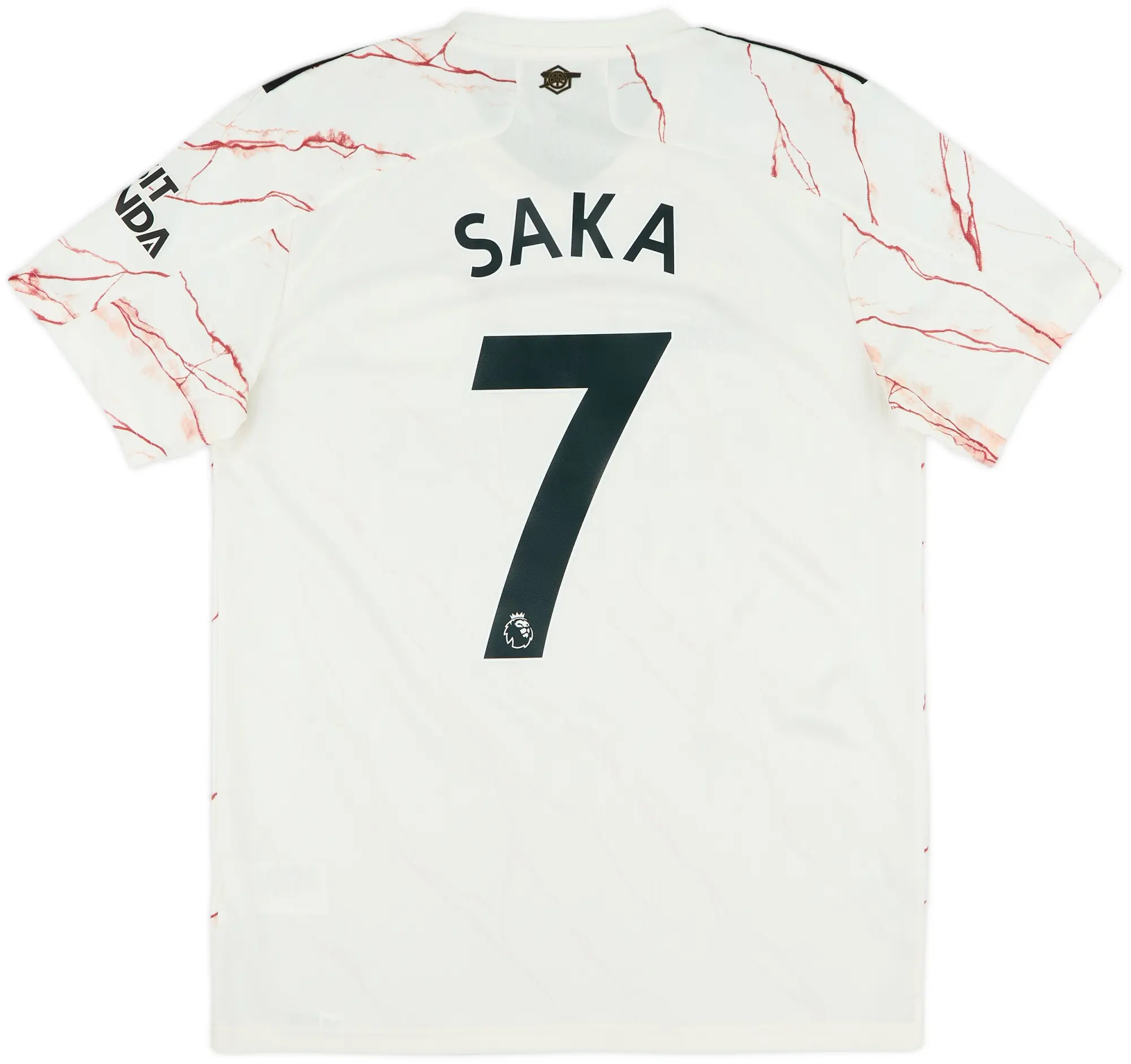 2020-21 Arsenal Away Shirt Saka #7 - 10/10 - (M)