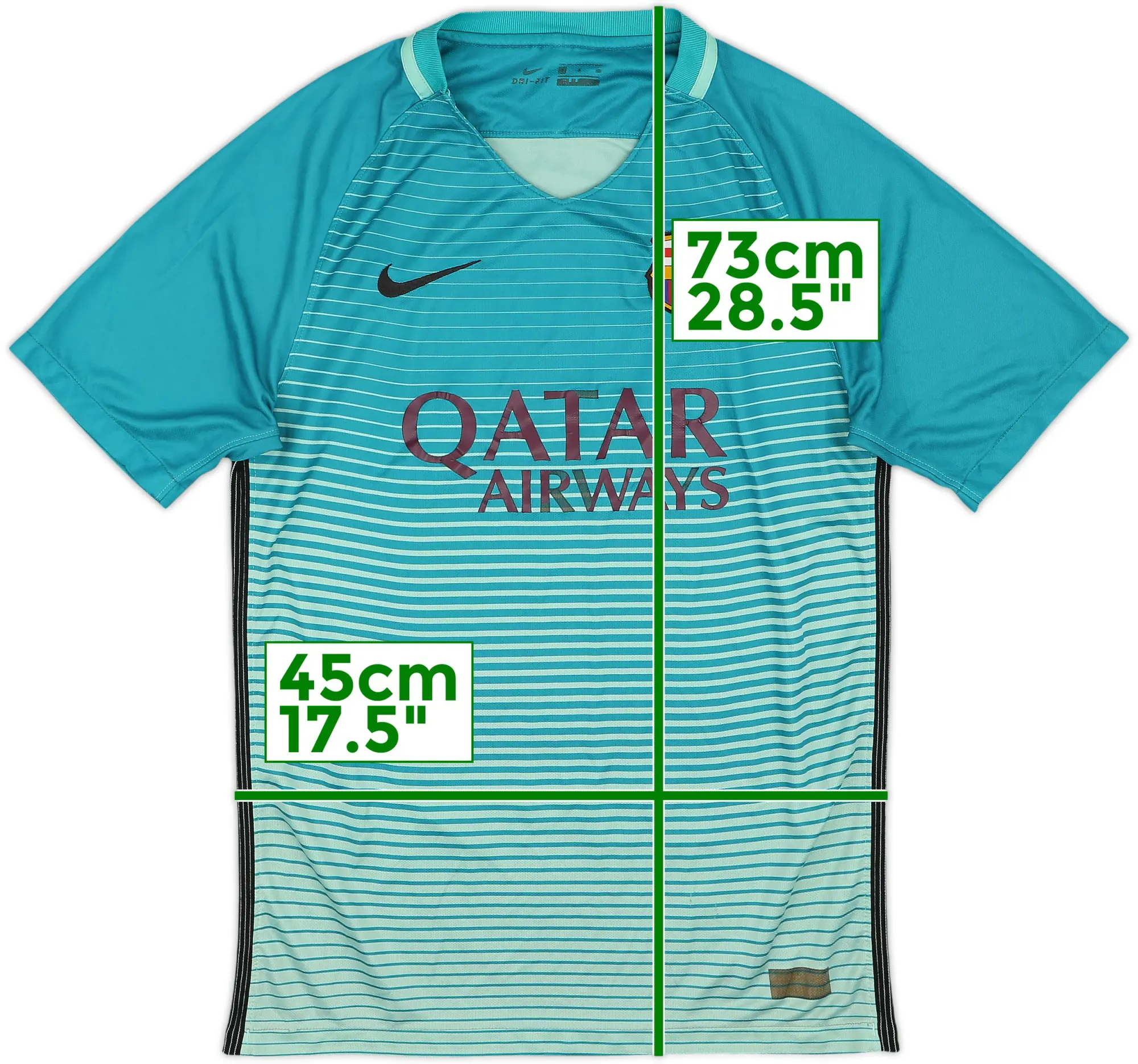 Nike Barcelona Mens SS Third Shirt 2016/17