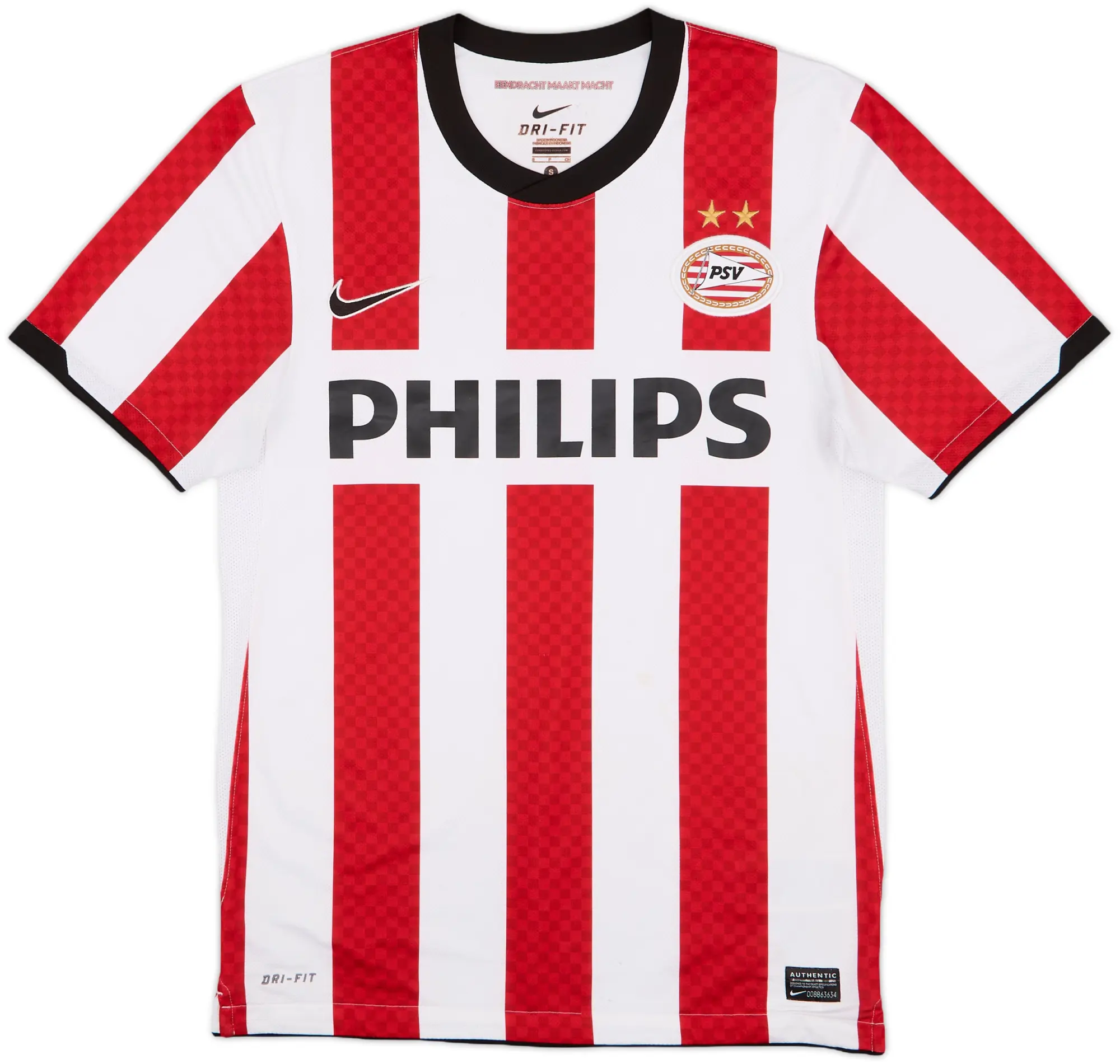 2010-11 PSV Home Shirt - 8/10 - (S)