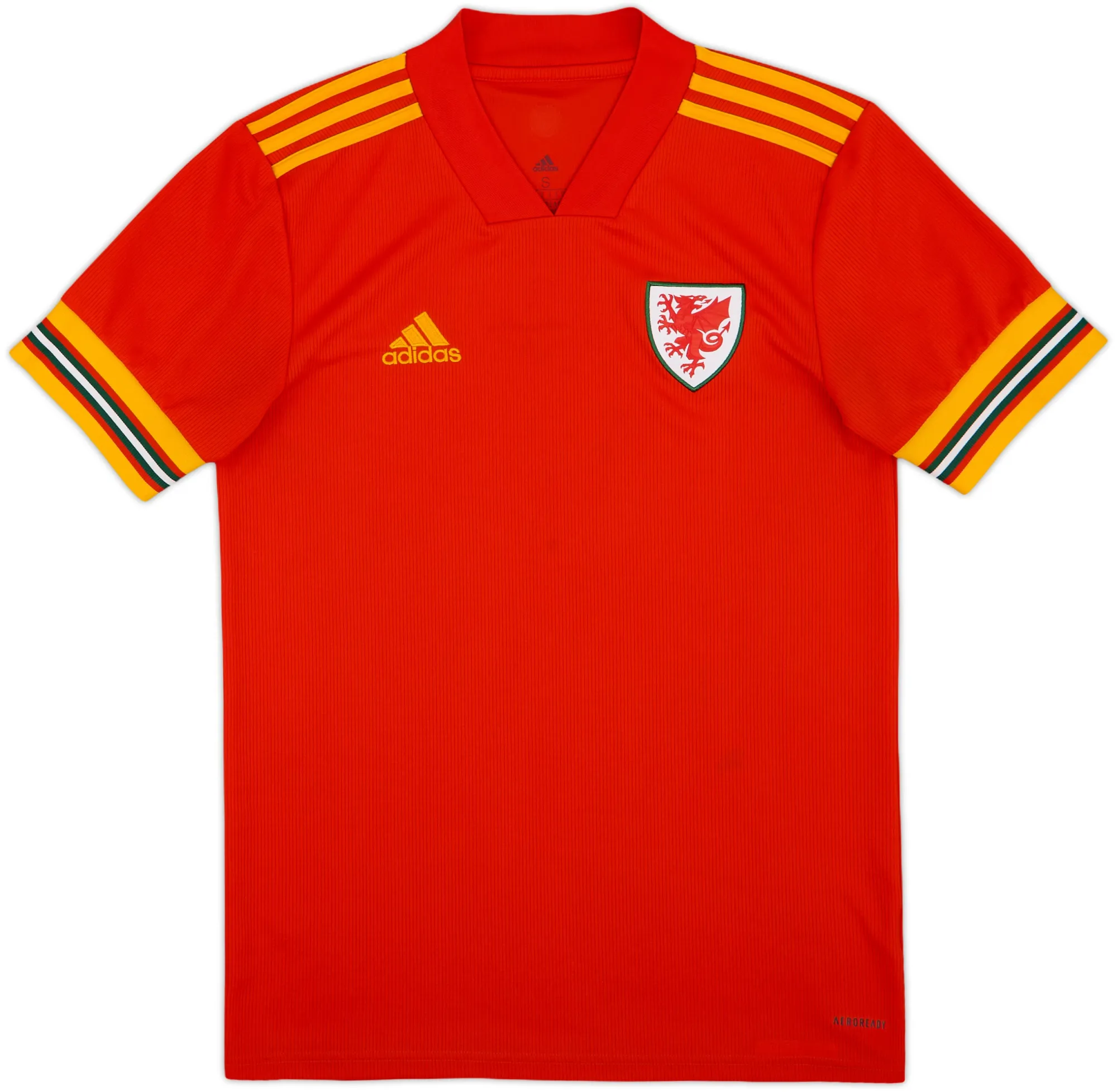 adidas Wales Mens SS Home Shirt 2020