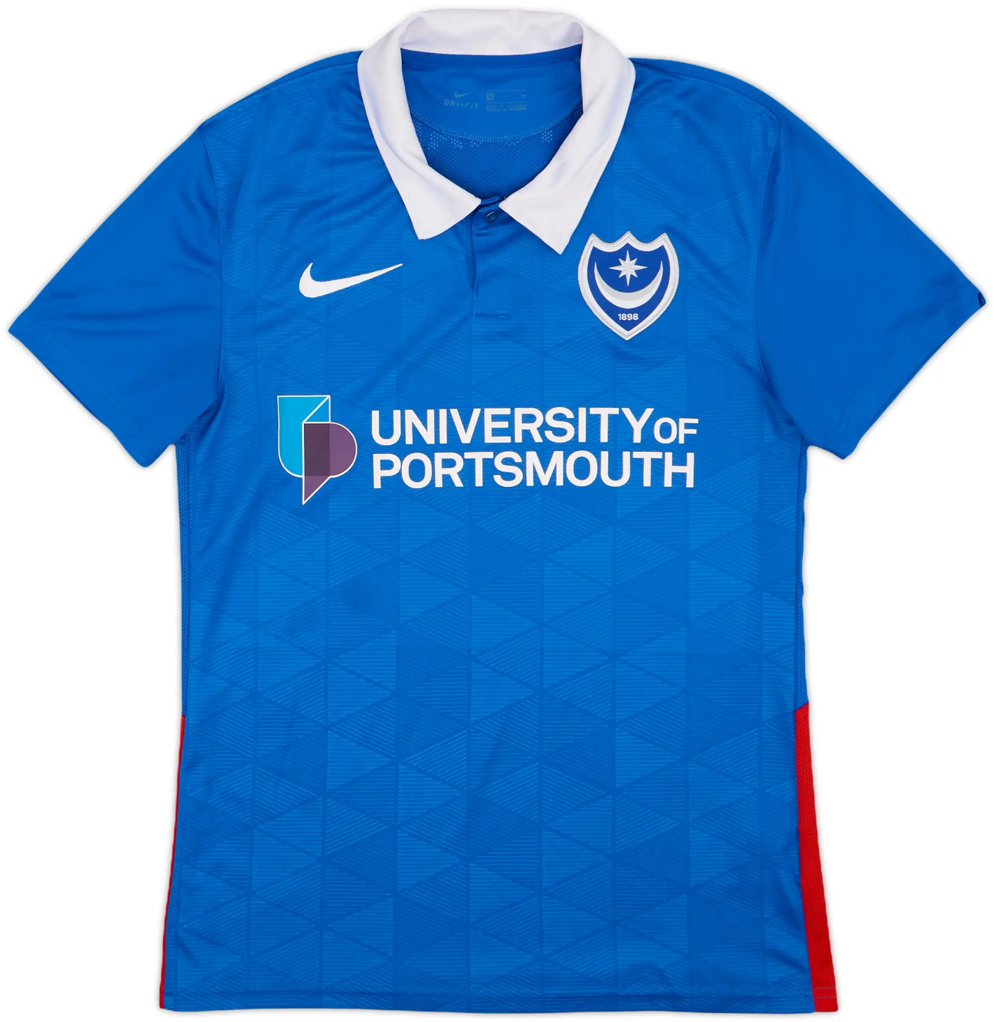 2020-21 Portsmouth Home Shirt - 8/10 - (S)