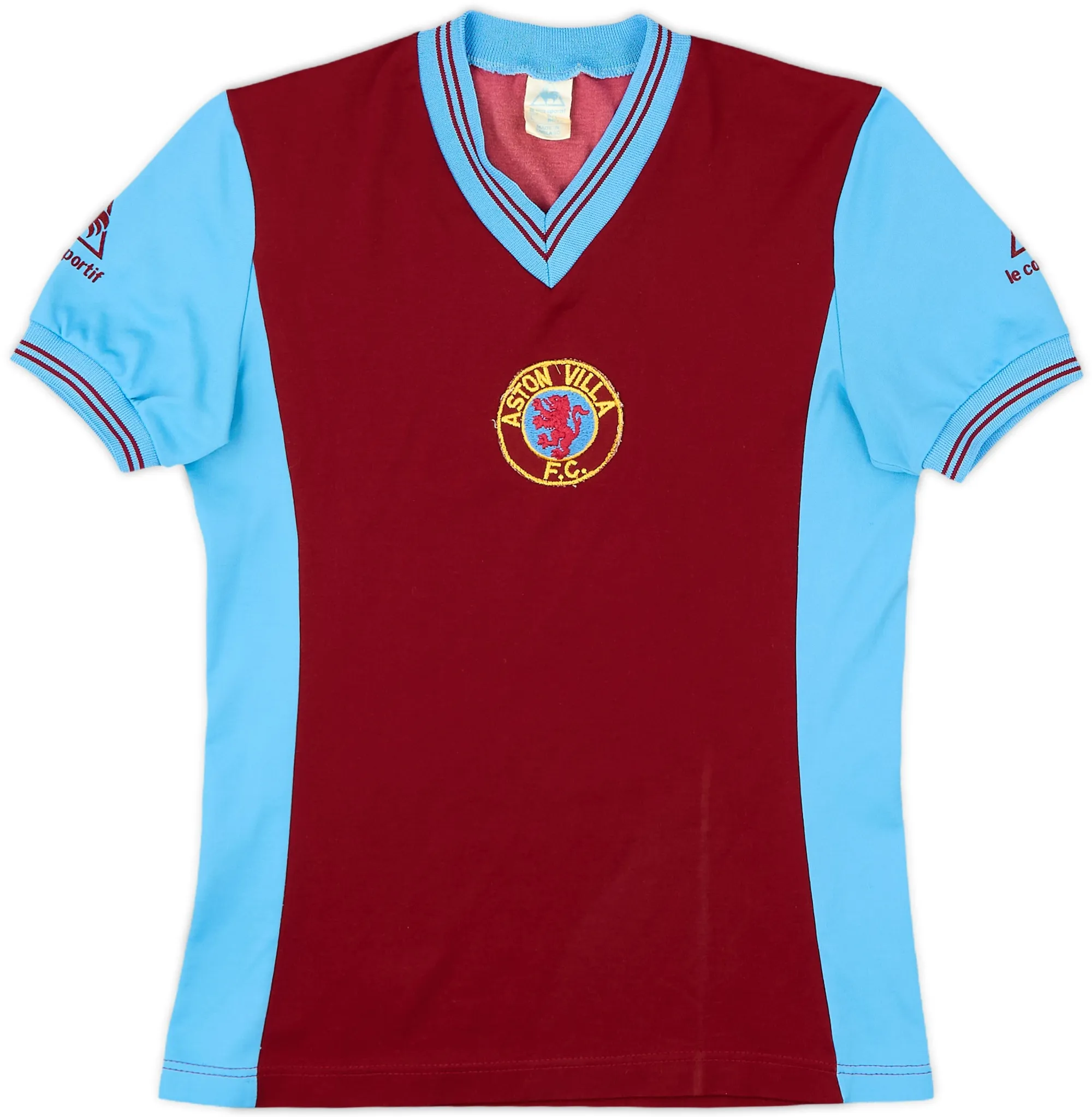 LeCoqSportif Aston Villa Boys SS Home Shirt 1981/82