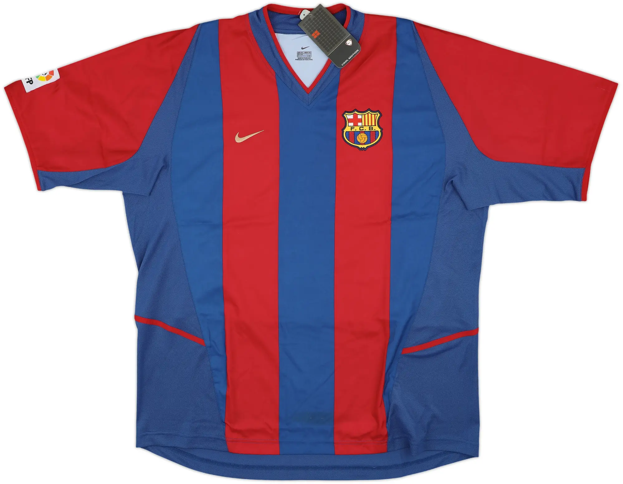 Nike Barcelona Mens SS Home Shirt 2002/03