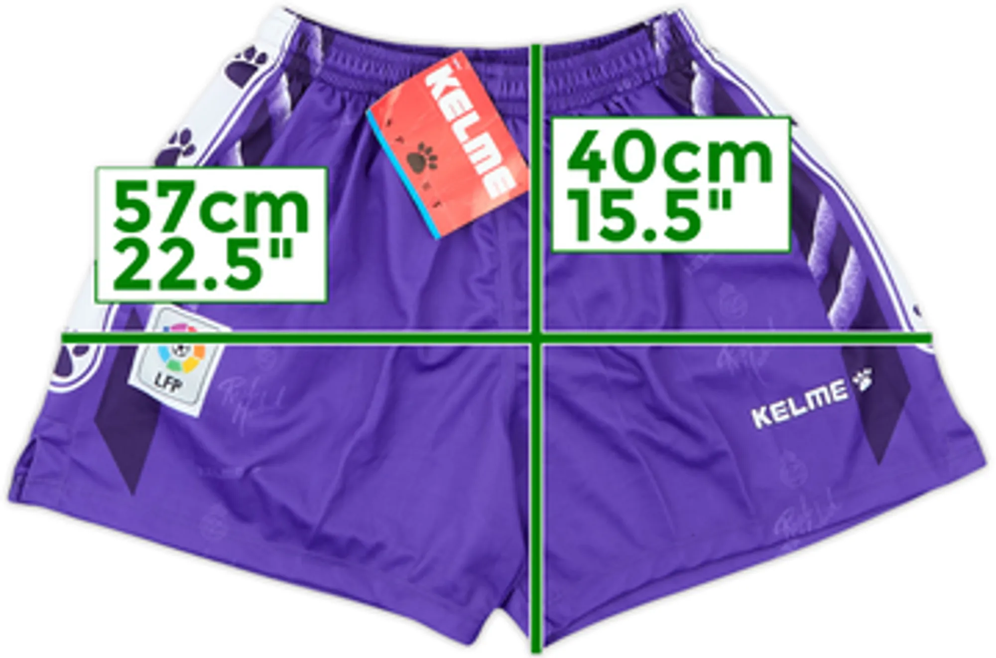 Kelme Real Madrid Mens Away Shorts 1994/96
