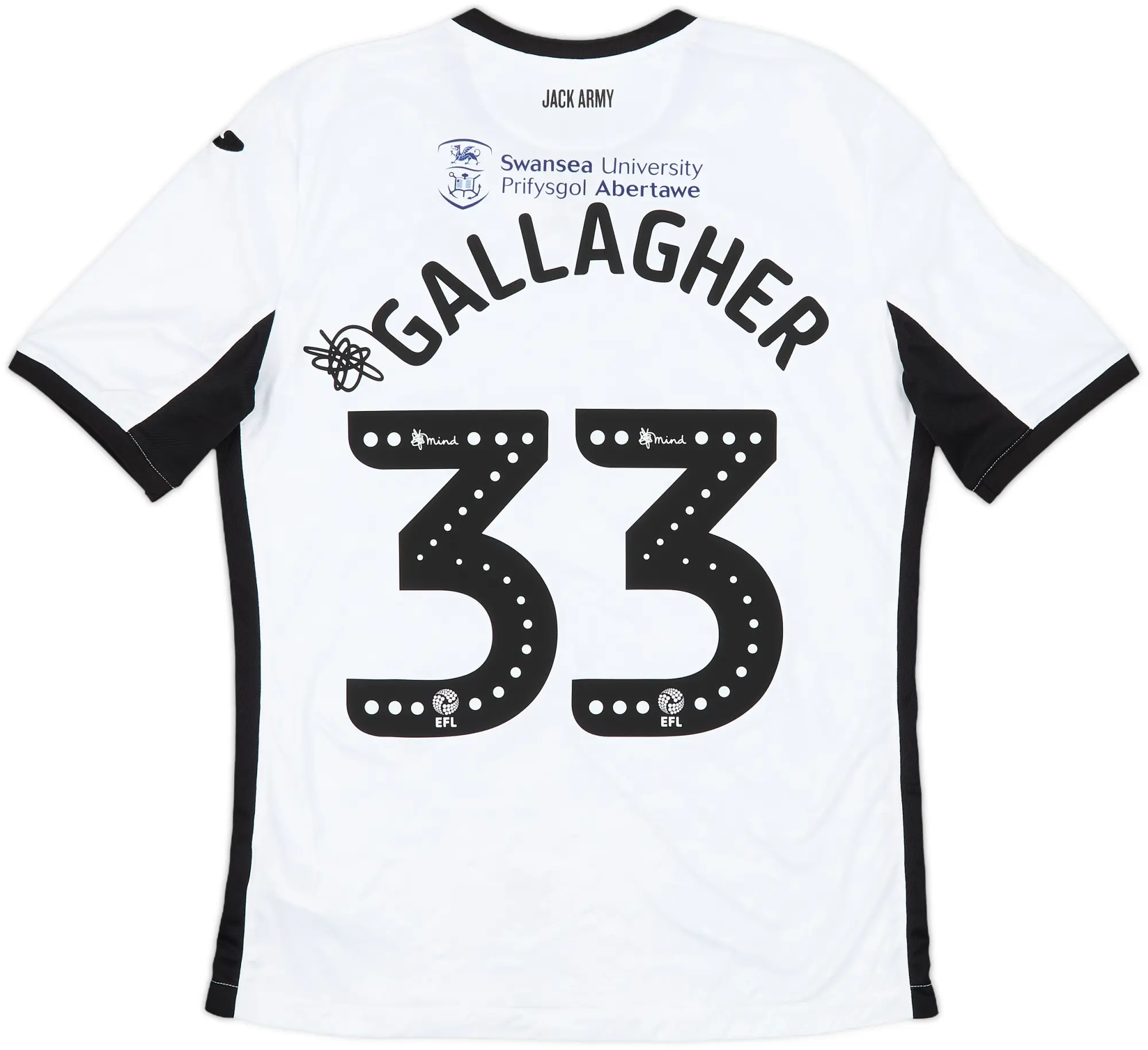 2019-20 Swansea Home Shirt Gallagher #33 (S)